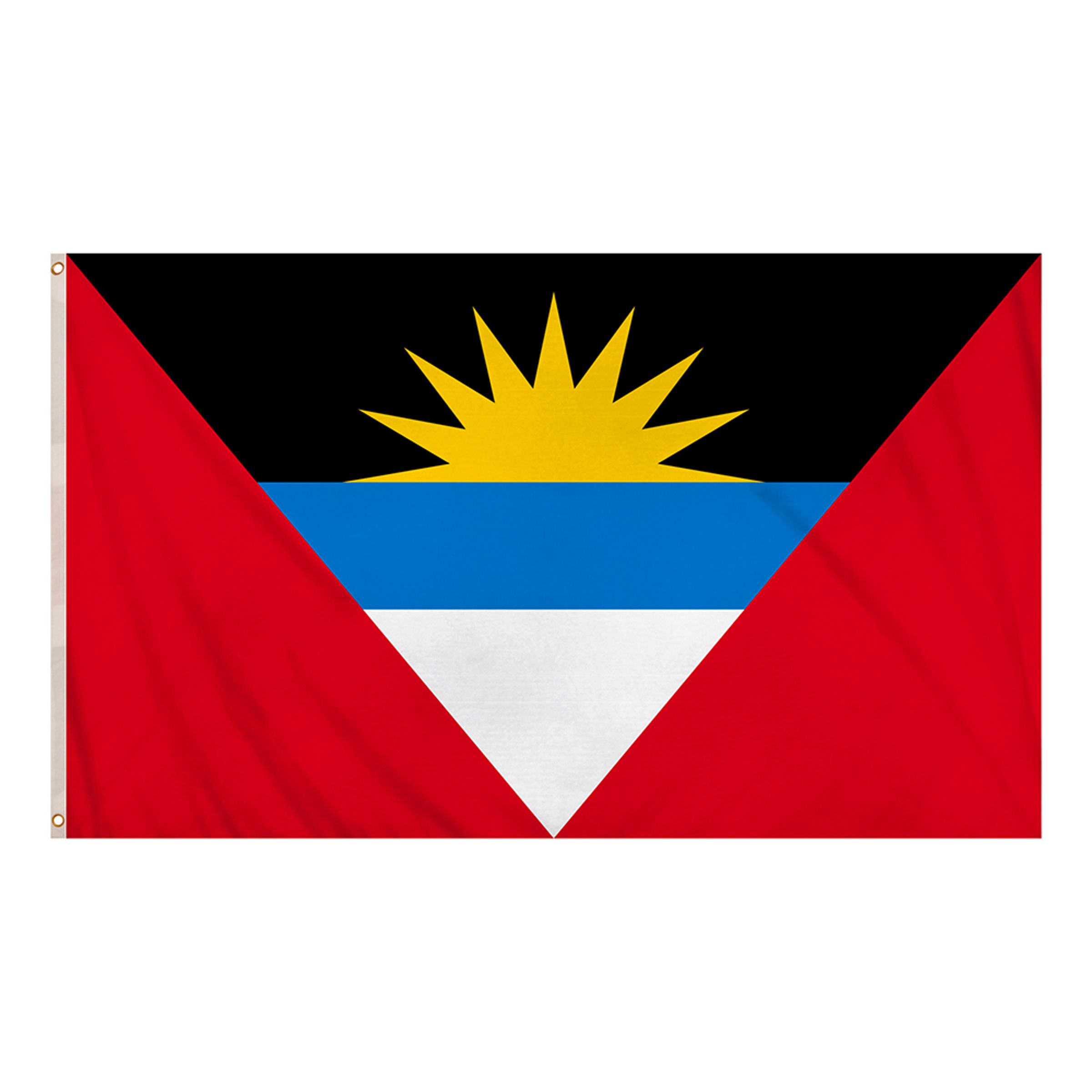 Läs mer om Flagga Antiqua & Barbuda