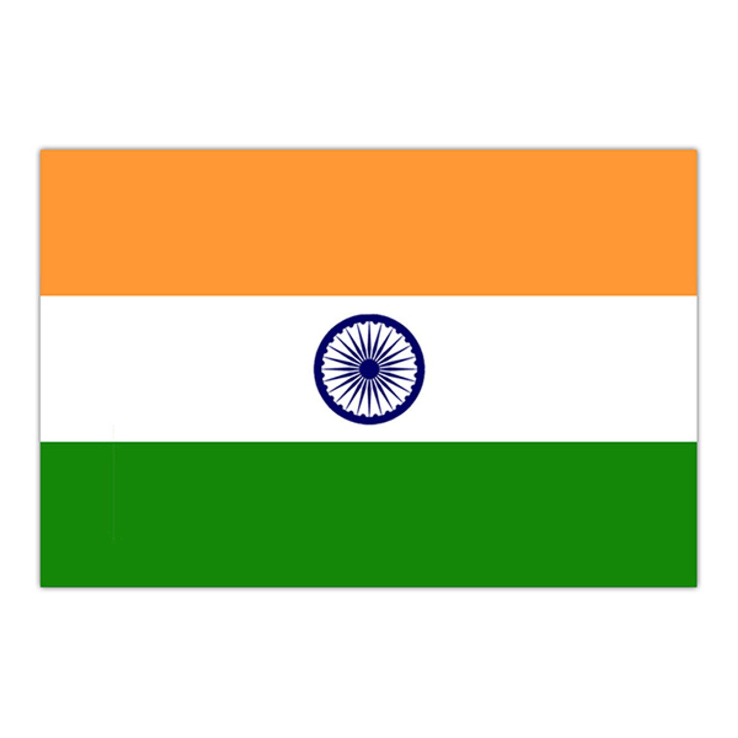 Flagga Indien