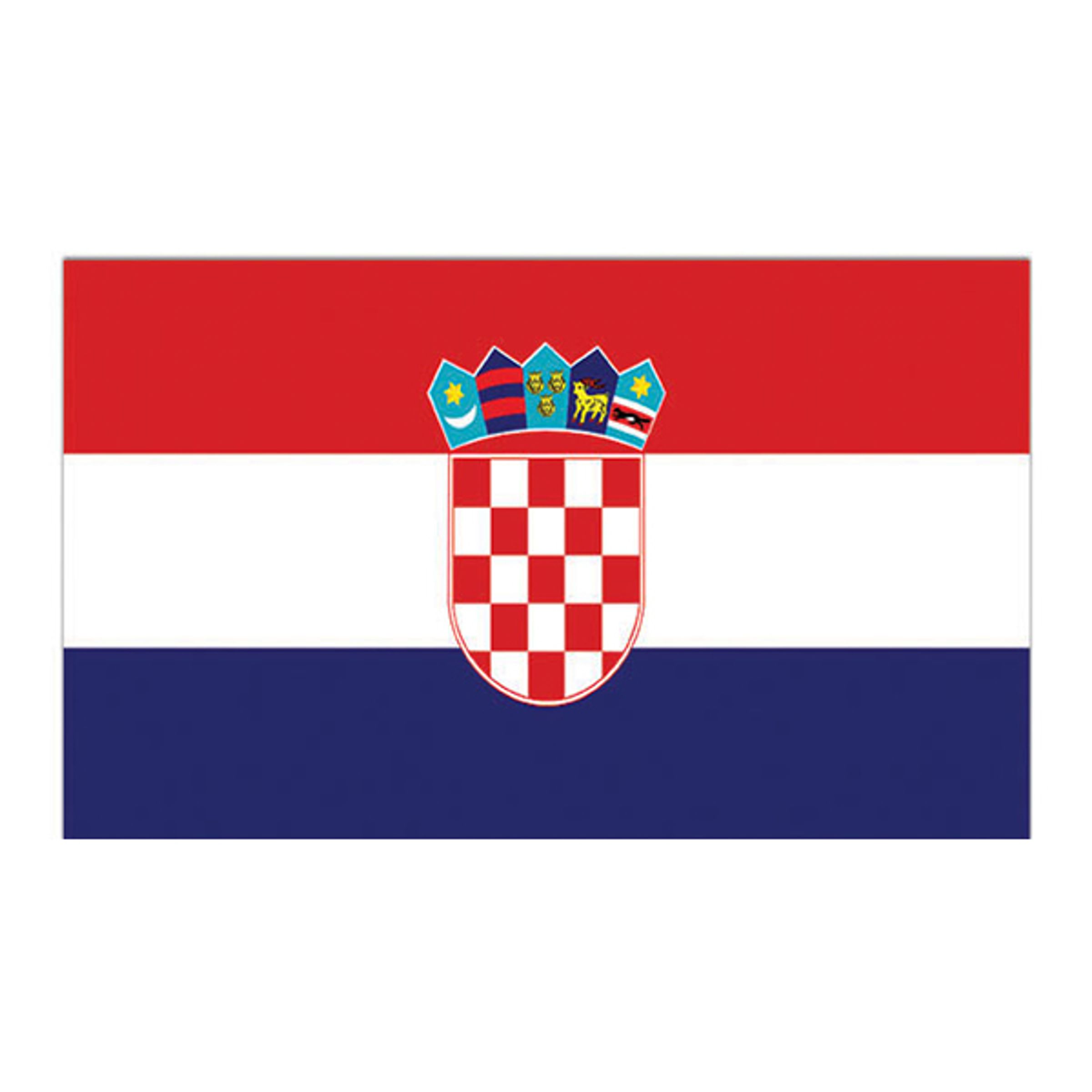 Flagga Kroatien - 150 x 90 cm