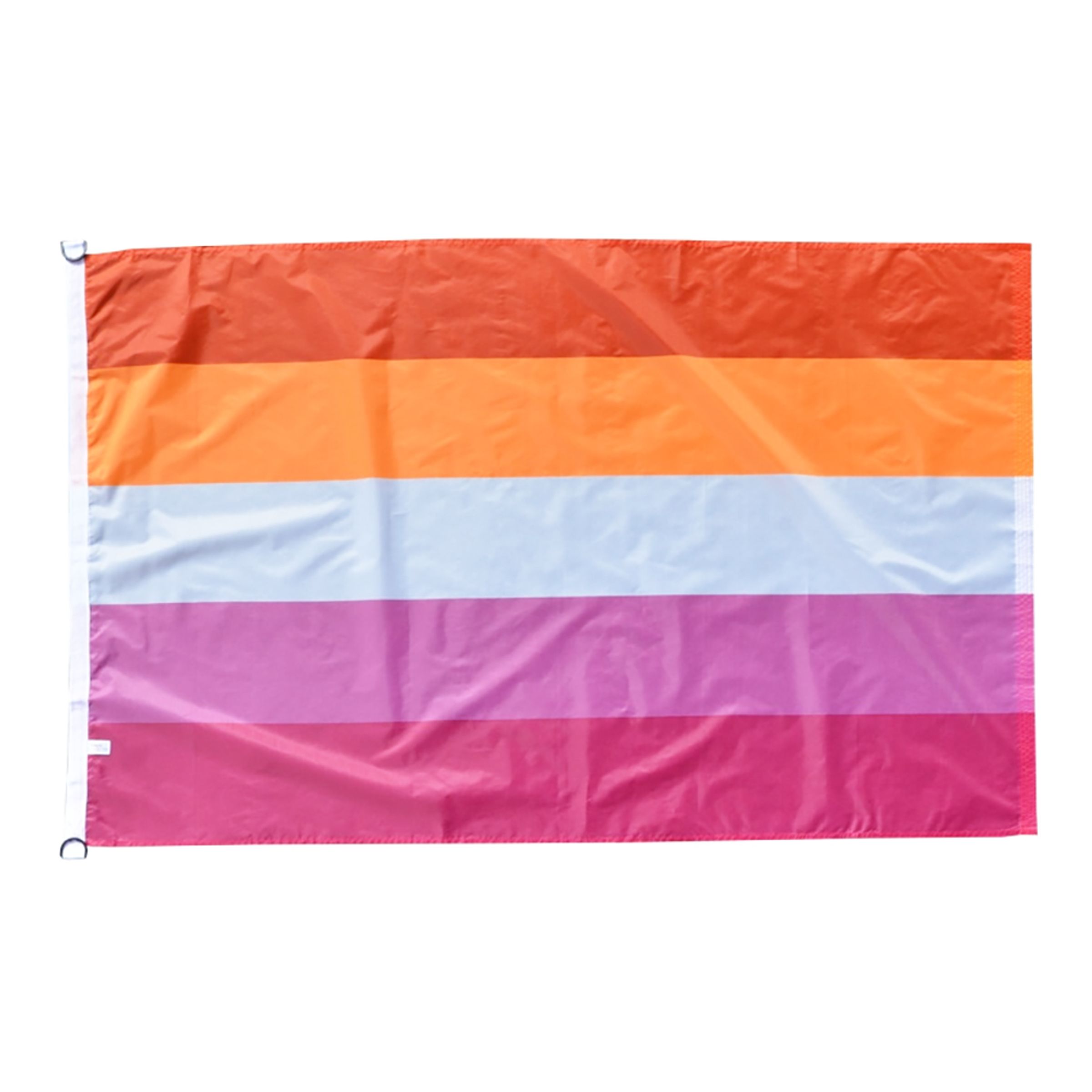 Läs mer om Flagga Lesbian Sunset med D-ögla