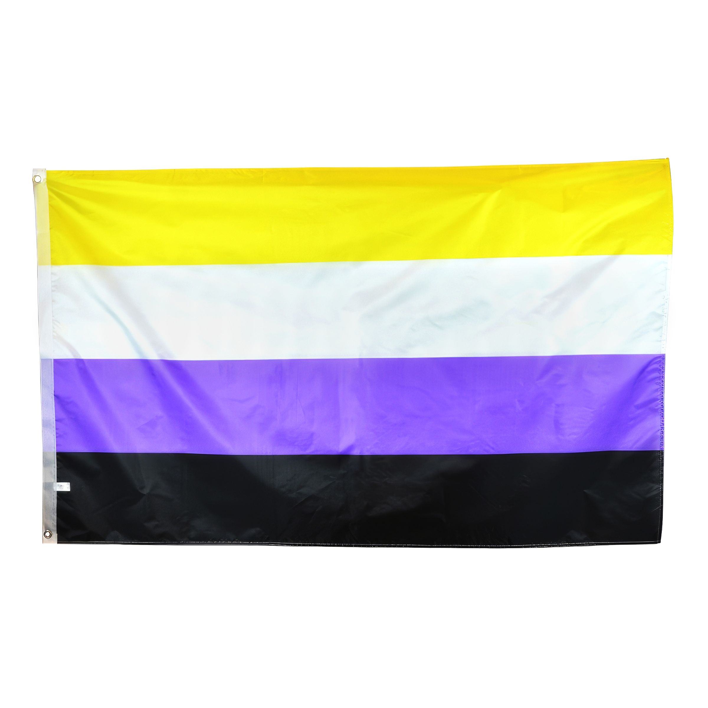 Läs mer om Flagga Pride Ickebinär XL Party