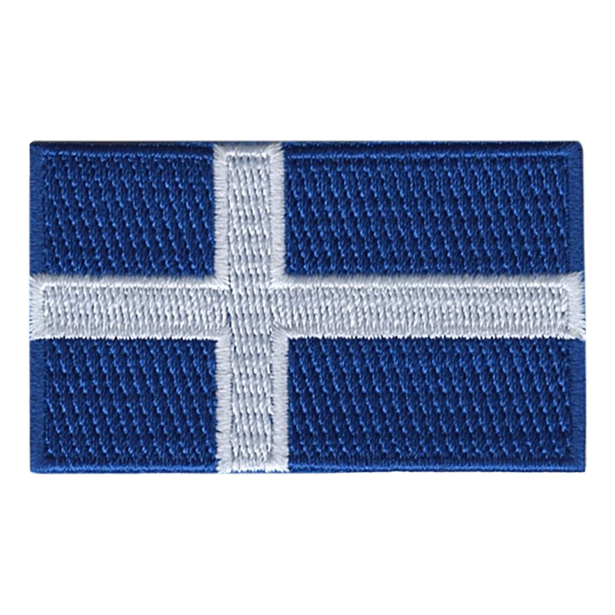 Flagga Shetland Tygmärke