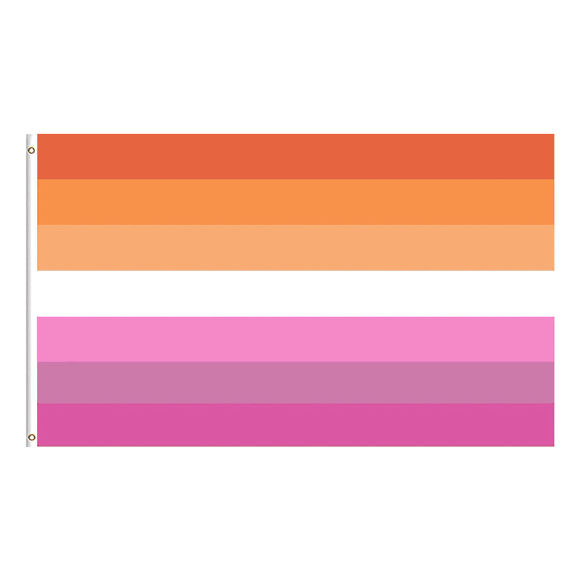 Läs mer om Flagga Sunset Lesbian