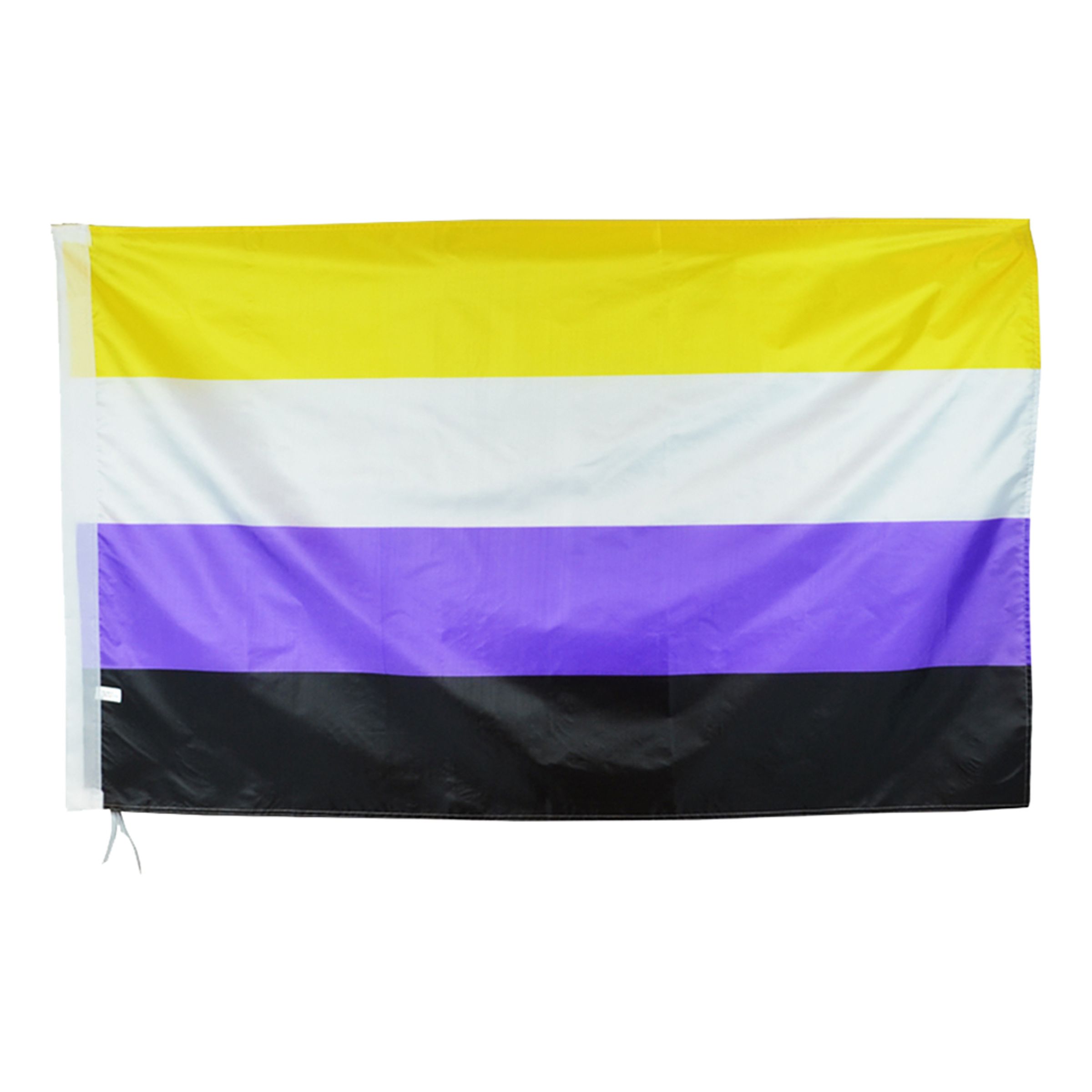 Läs mer om Flagga XL Pride Ickebinär