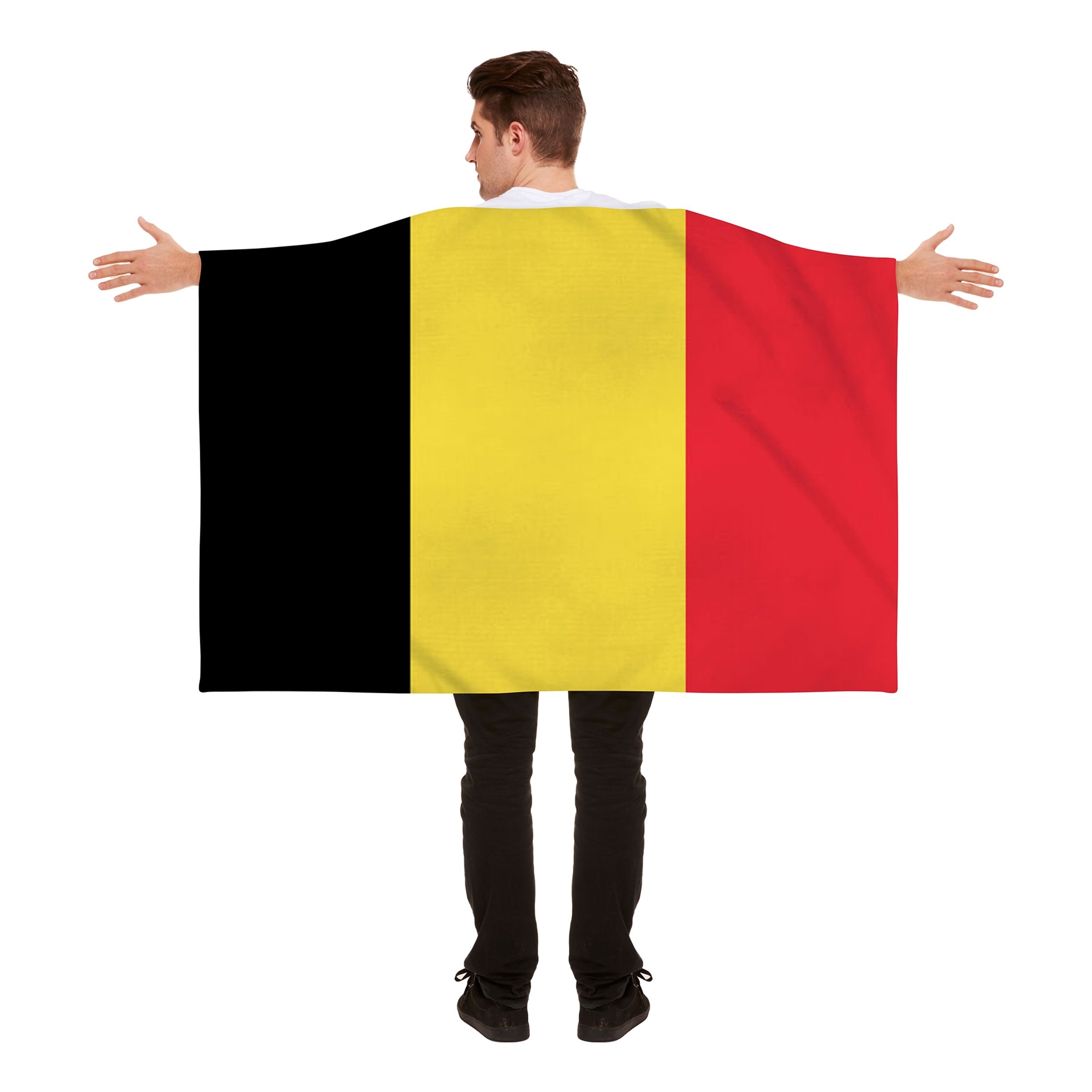 Flaggcape Belgien