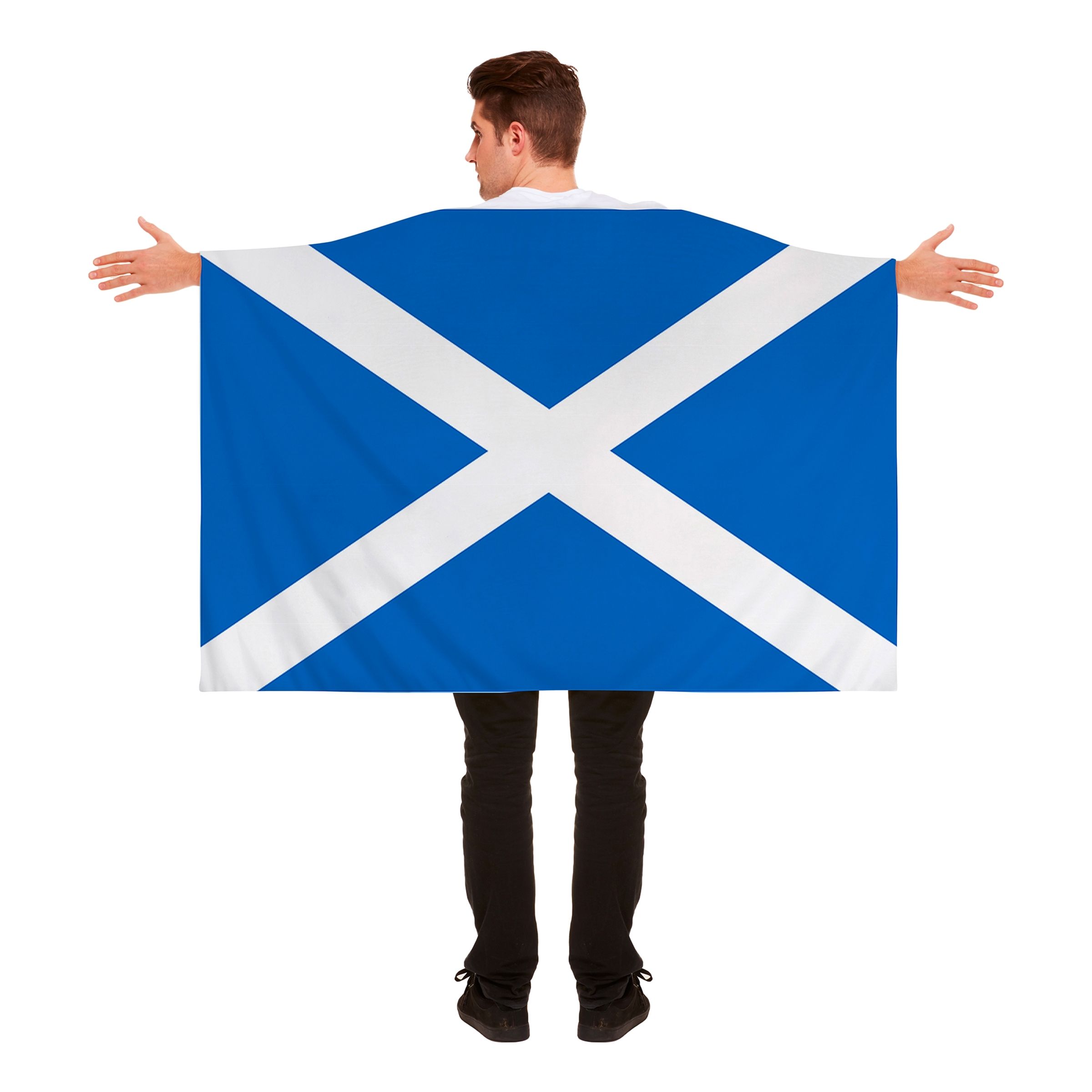 Läs mer om Flaggcape Skottland - One size