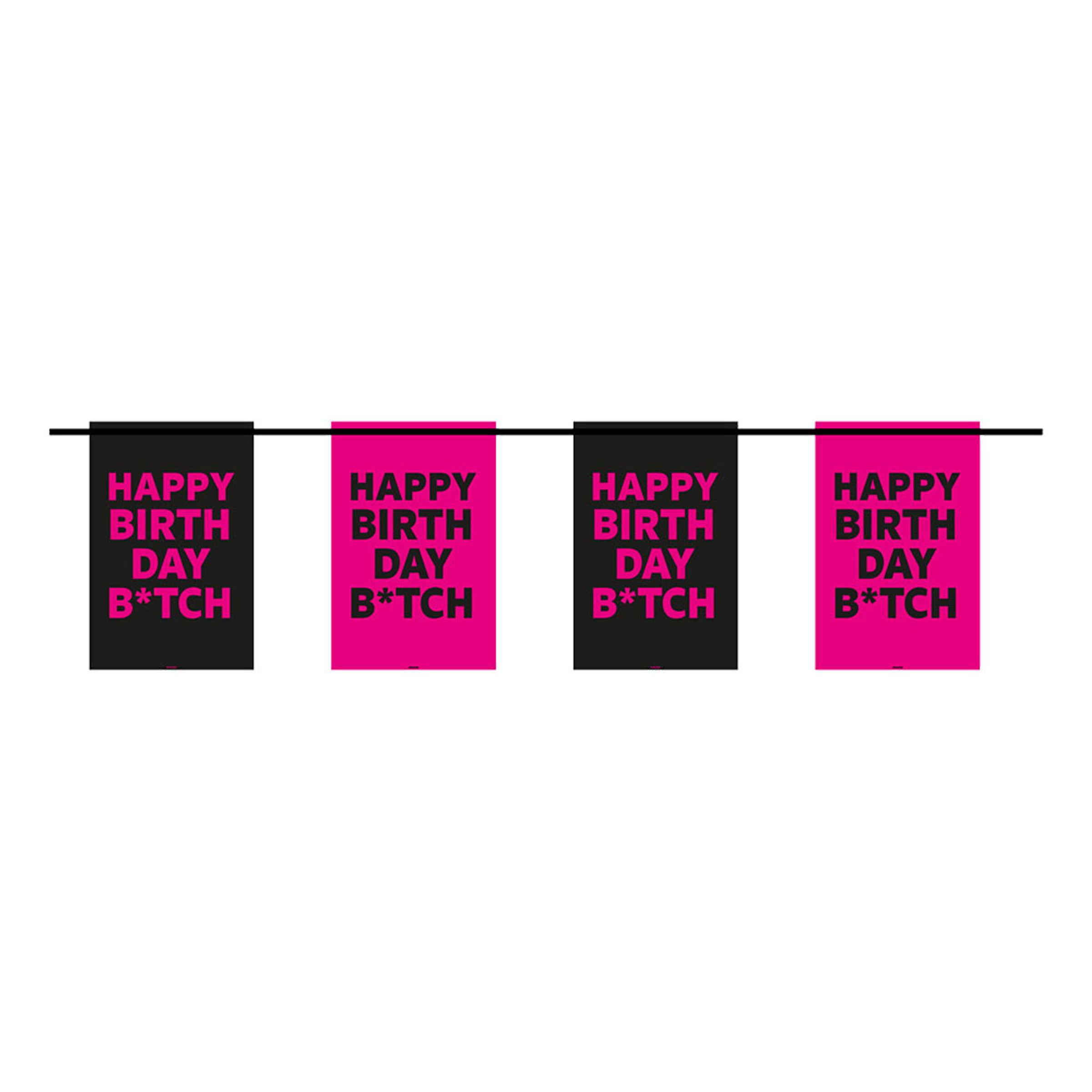 Flaggirlang Happy Birthday B*tch