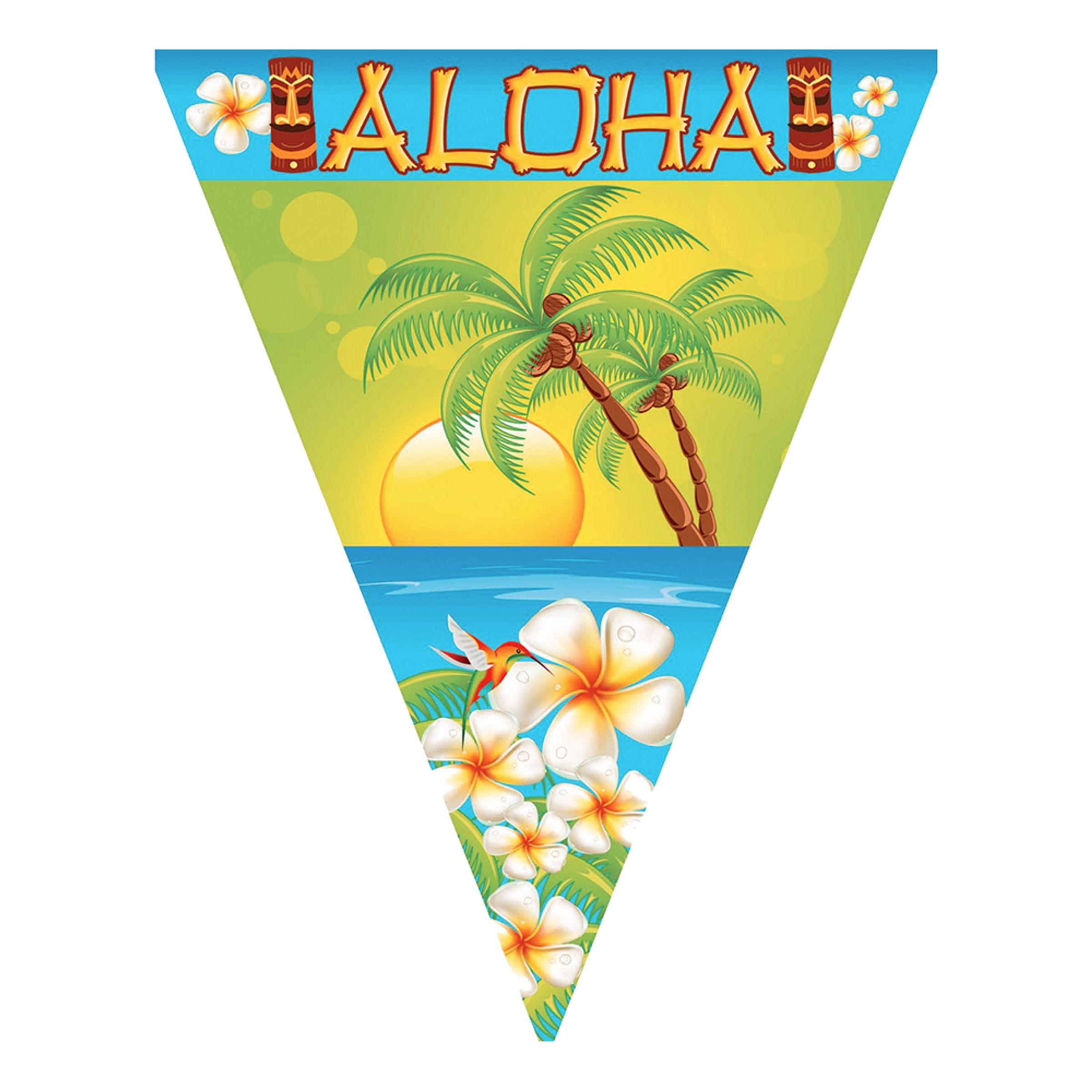 Läs mer om Flaggirlang Aloha