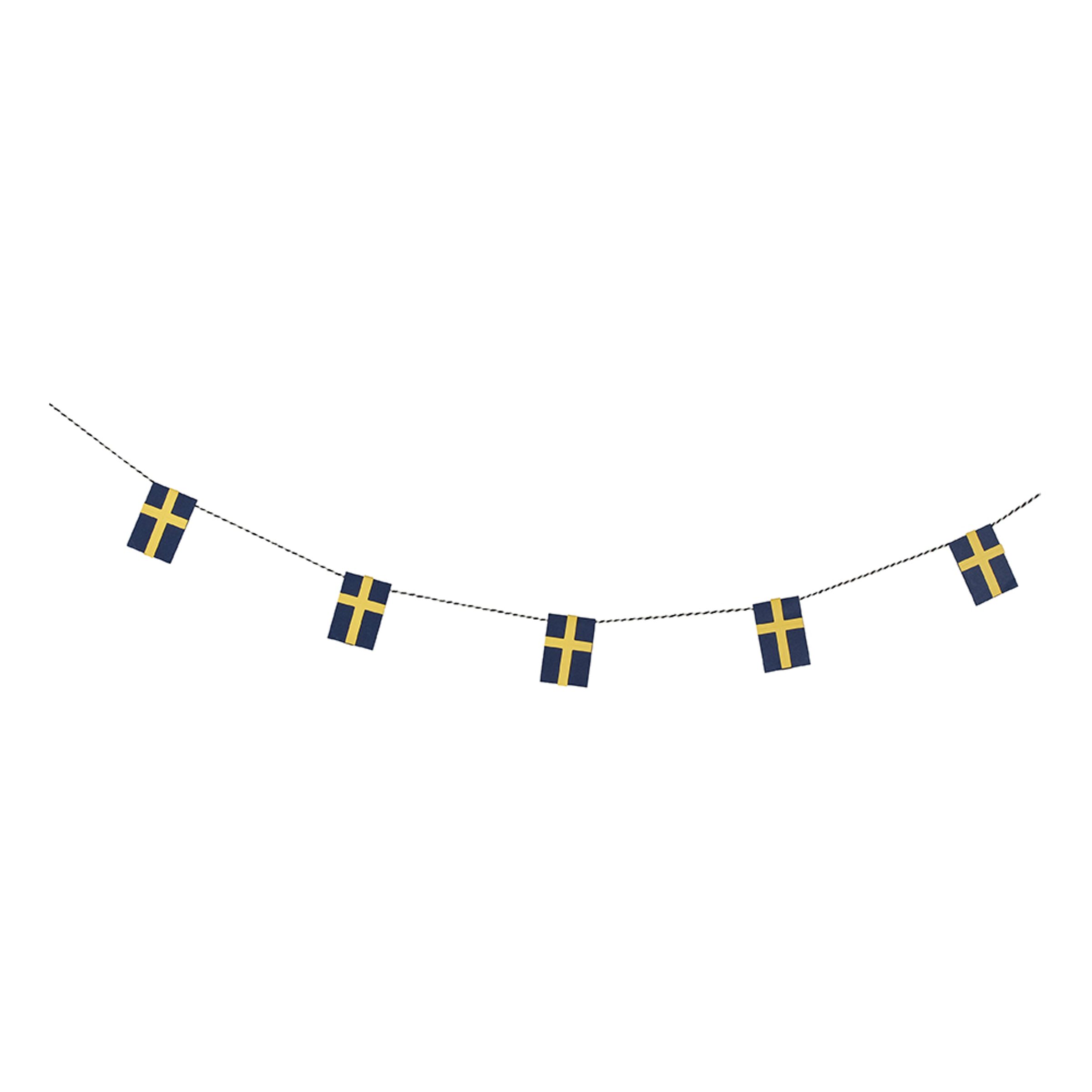 Flaggirlang Sverige Mini