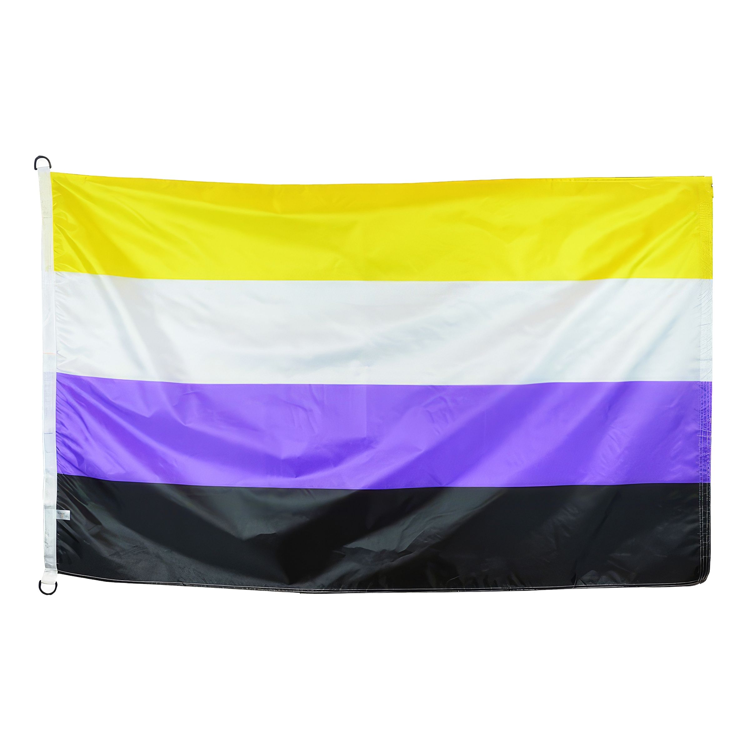 Läs mer om Flaggstångsflagga Pride Ickebinär