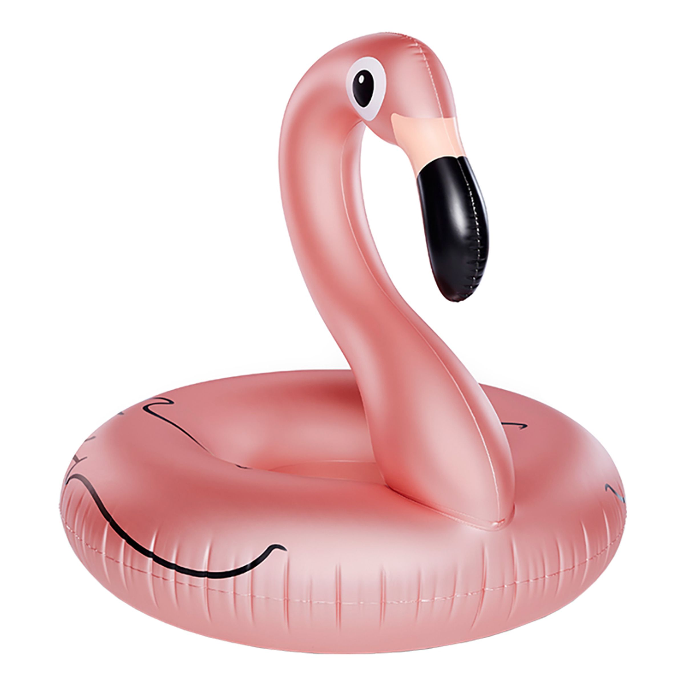 Läs mer om Flamingo Badring Roséguld