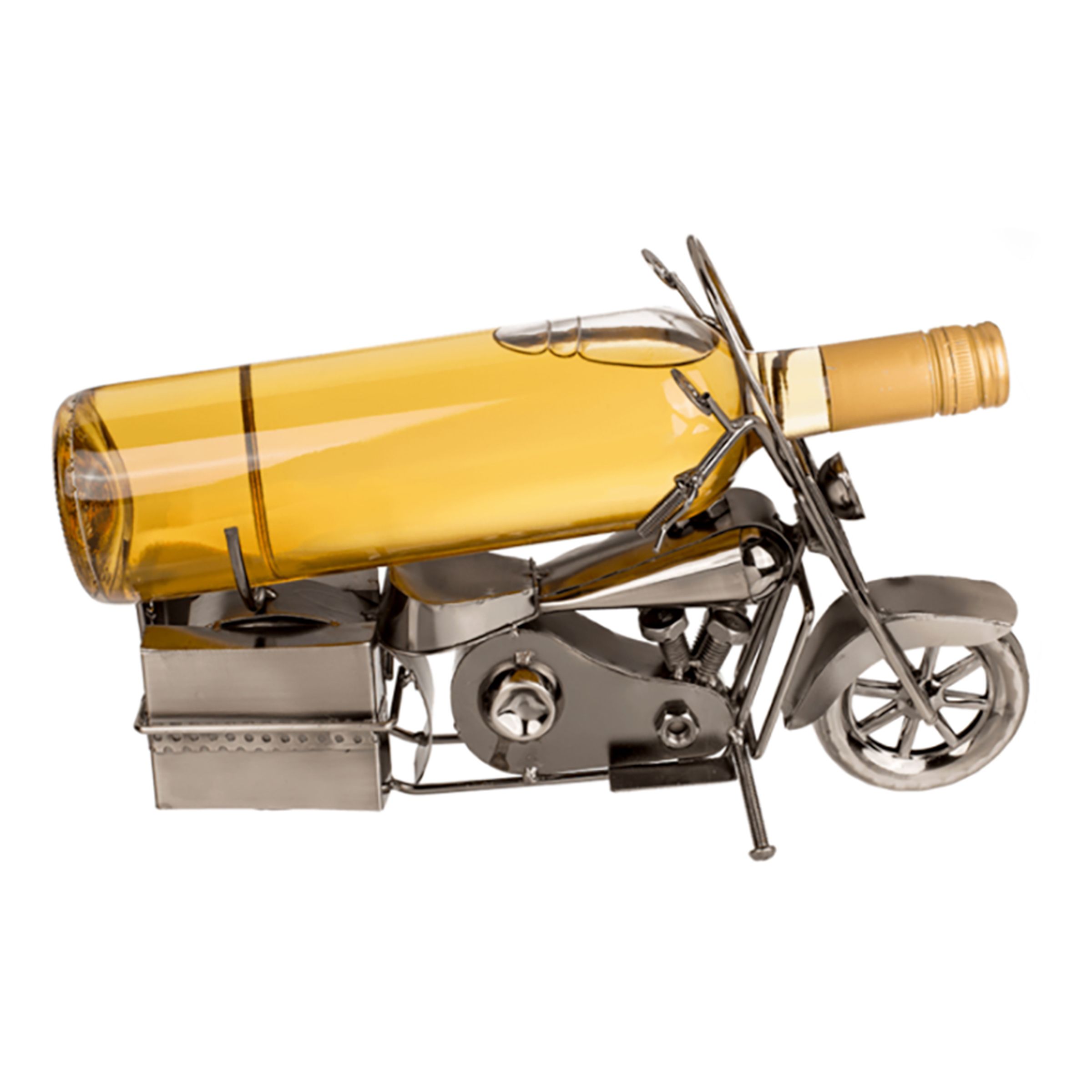 Flaskhållare i Metall Motorcykel