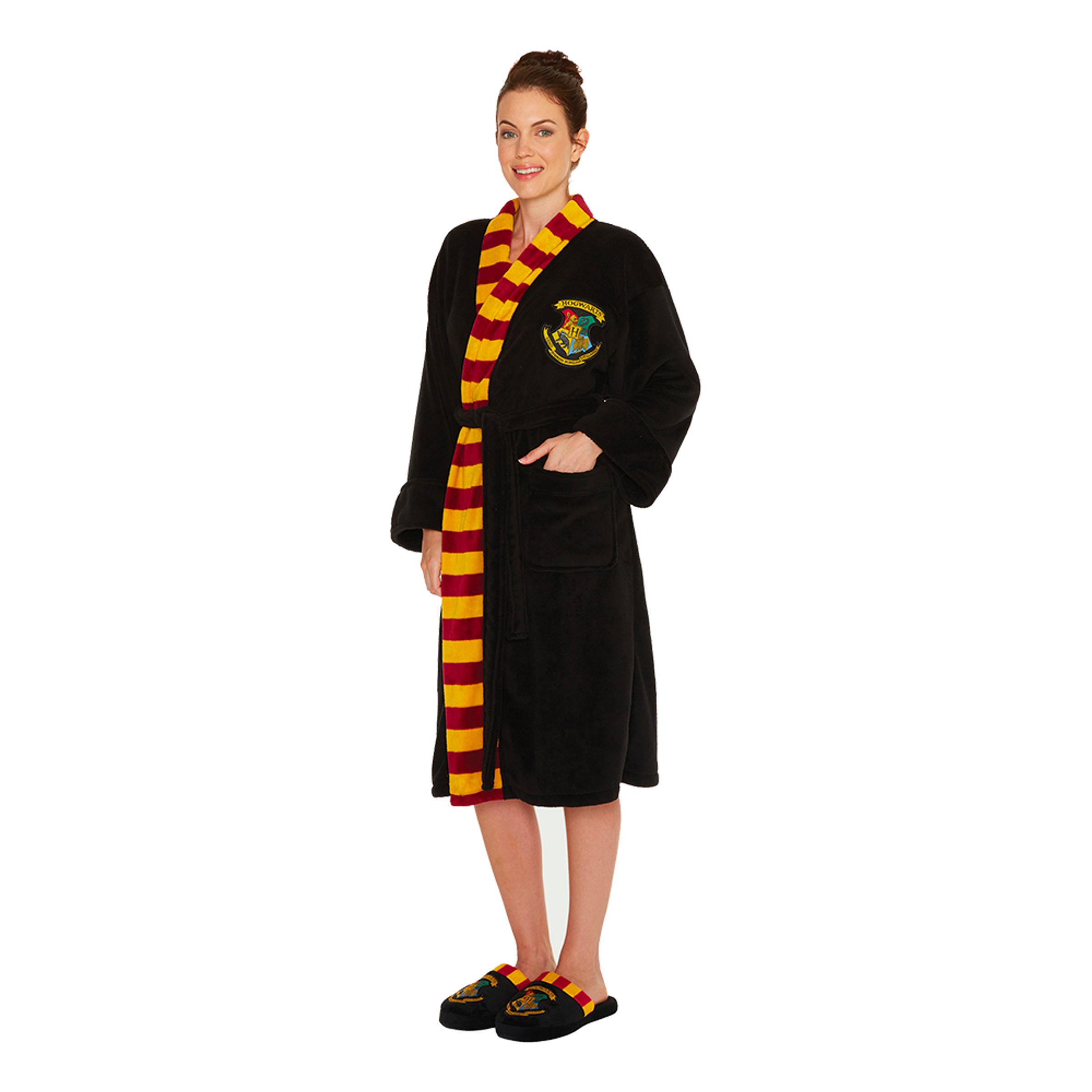 Harry Potter Hogwarts Fleece Morgonrock - One size