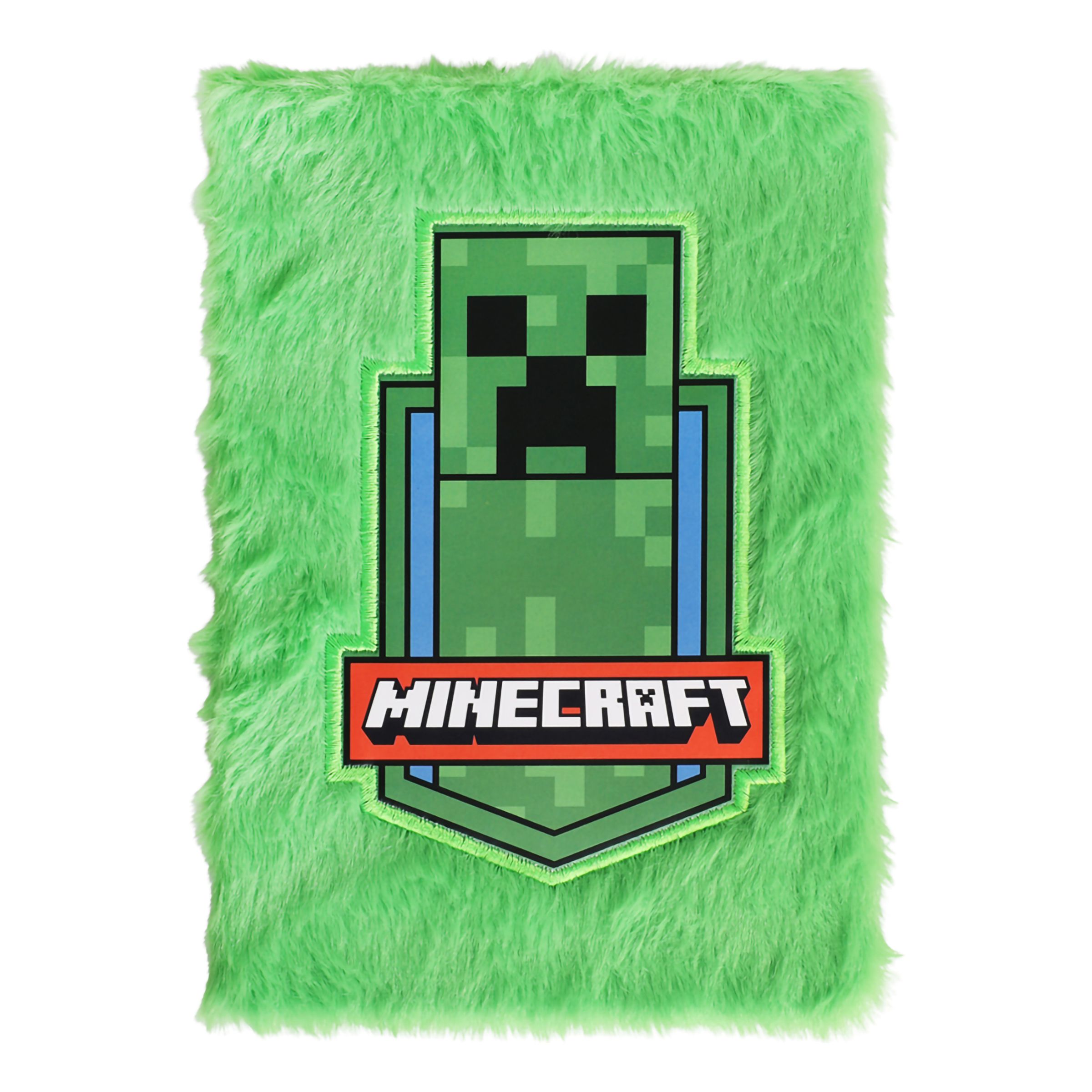 Fluffig Anteckningsbok Minecraft&trade; | Hem - Roliga Prylar - Hem & Hushåll - På Skrivbordet | Maskeradspecialisten
