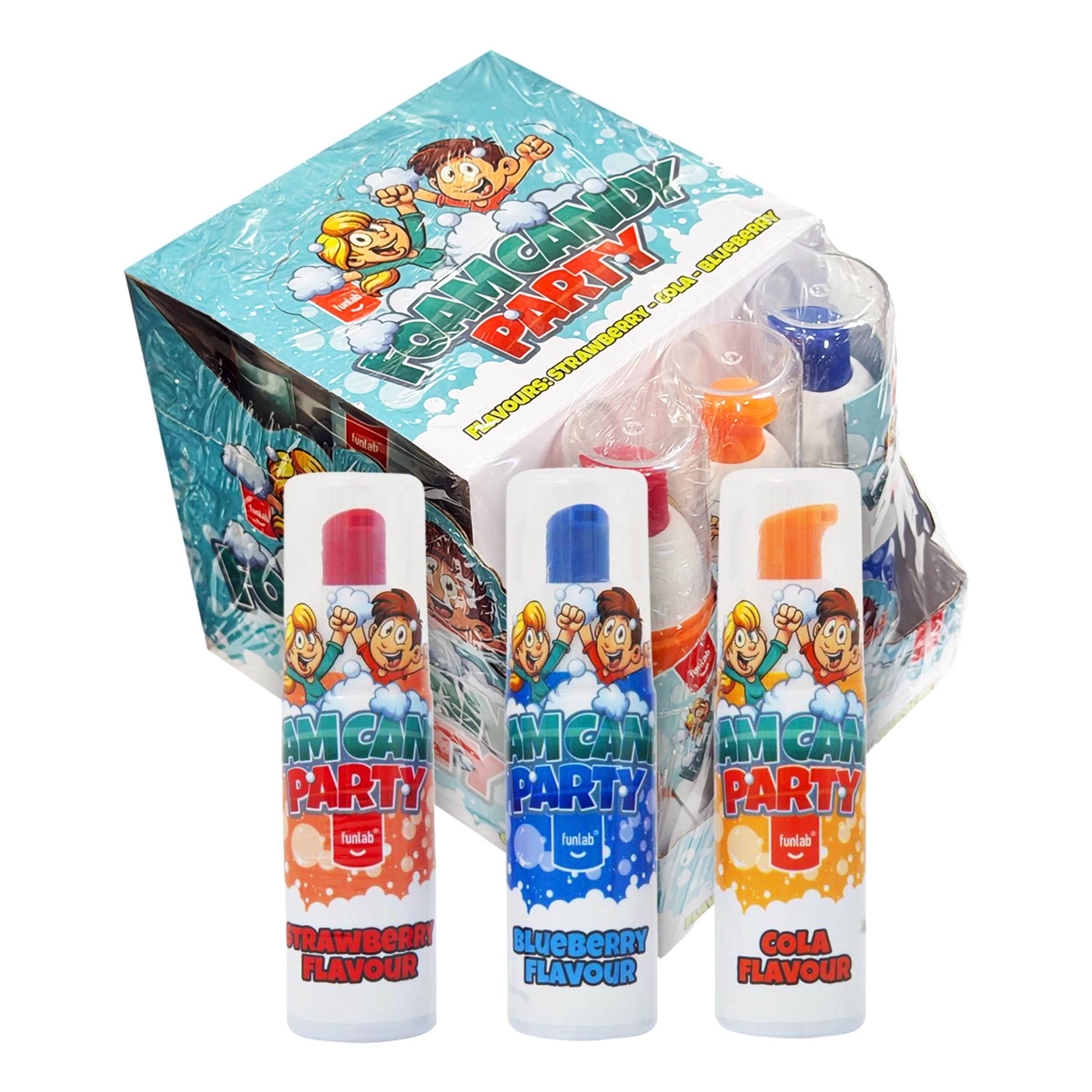 Foam Candy Party Storpack - 12-pack | Hem - Godis & Läsk - Godis - Godis i Storpack | Pryloteket