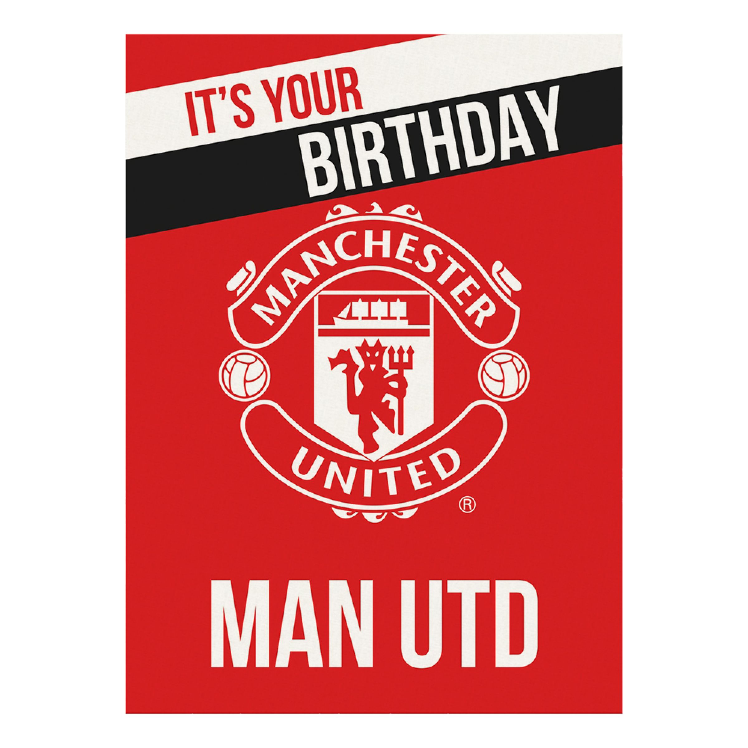Födelsedagskort Manchester United | Hem - Festartiklar - Hälsningskort - Grattiskort & Födelsedagskort | Maskeradspecialisten