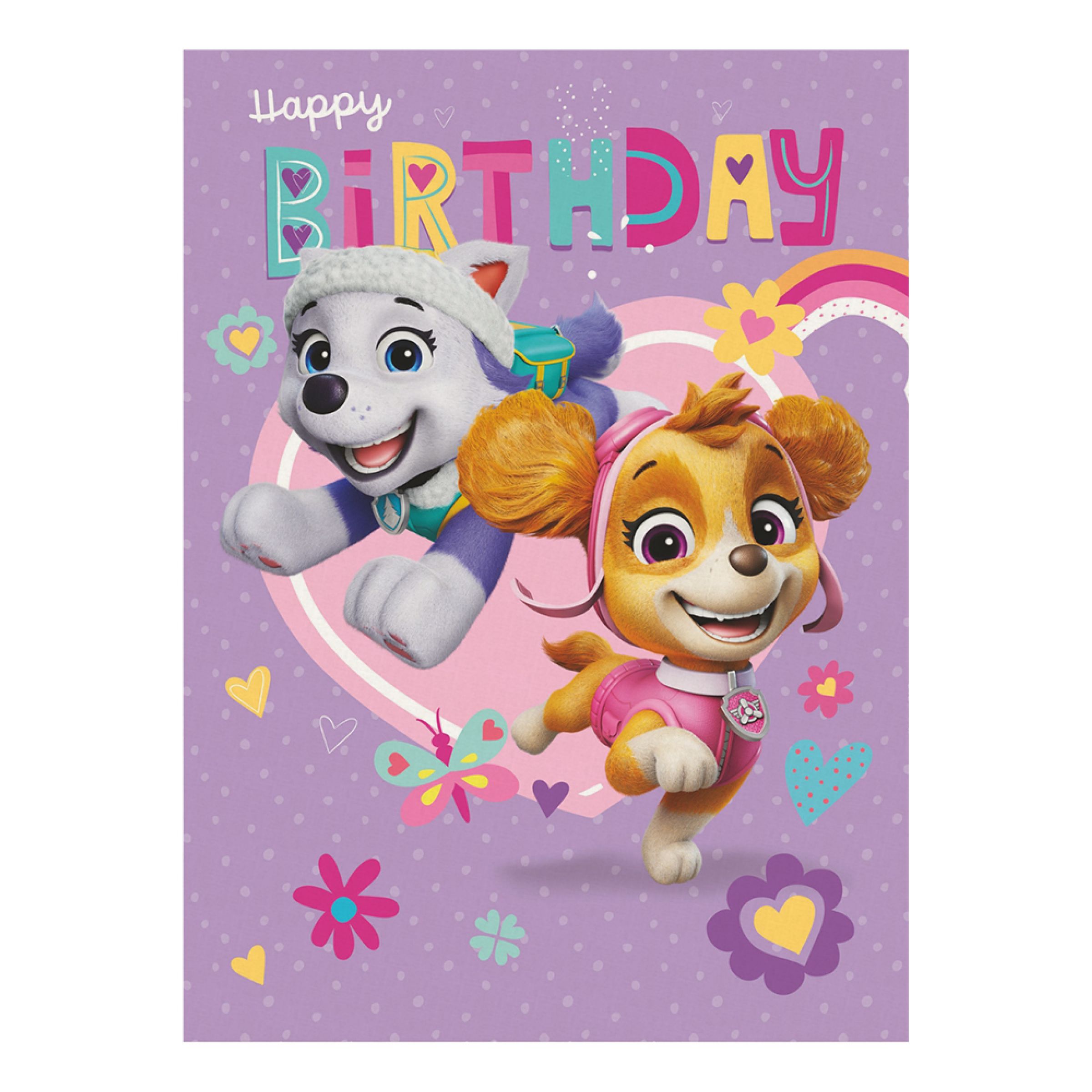 Födelsedagskort Paw Patrol Lila | Hem - Teman - Barnkalas - Kalasteman - Paw Patrol Kalas | Pryloteket