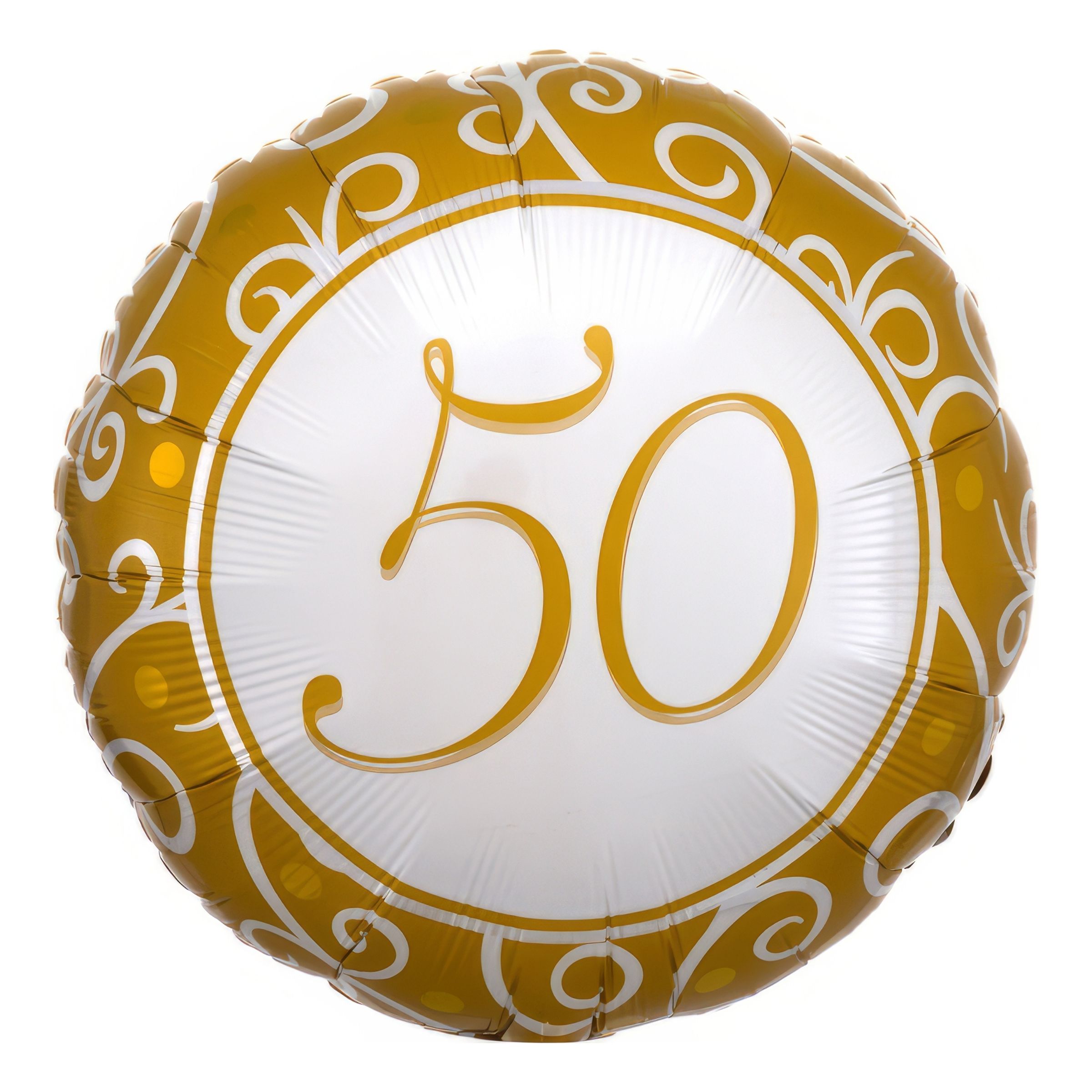 Läs mer om Folieballong 50 Guldbröllop