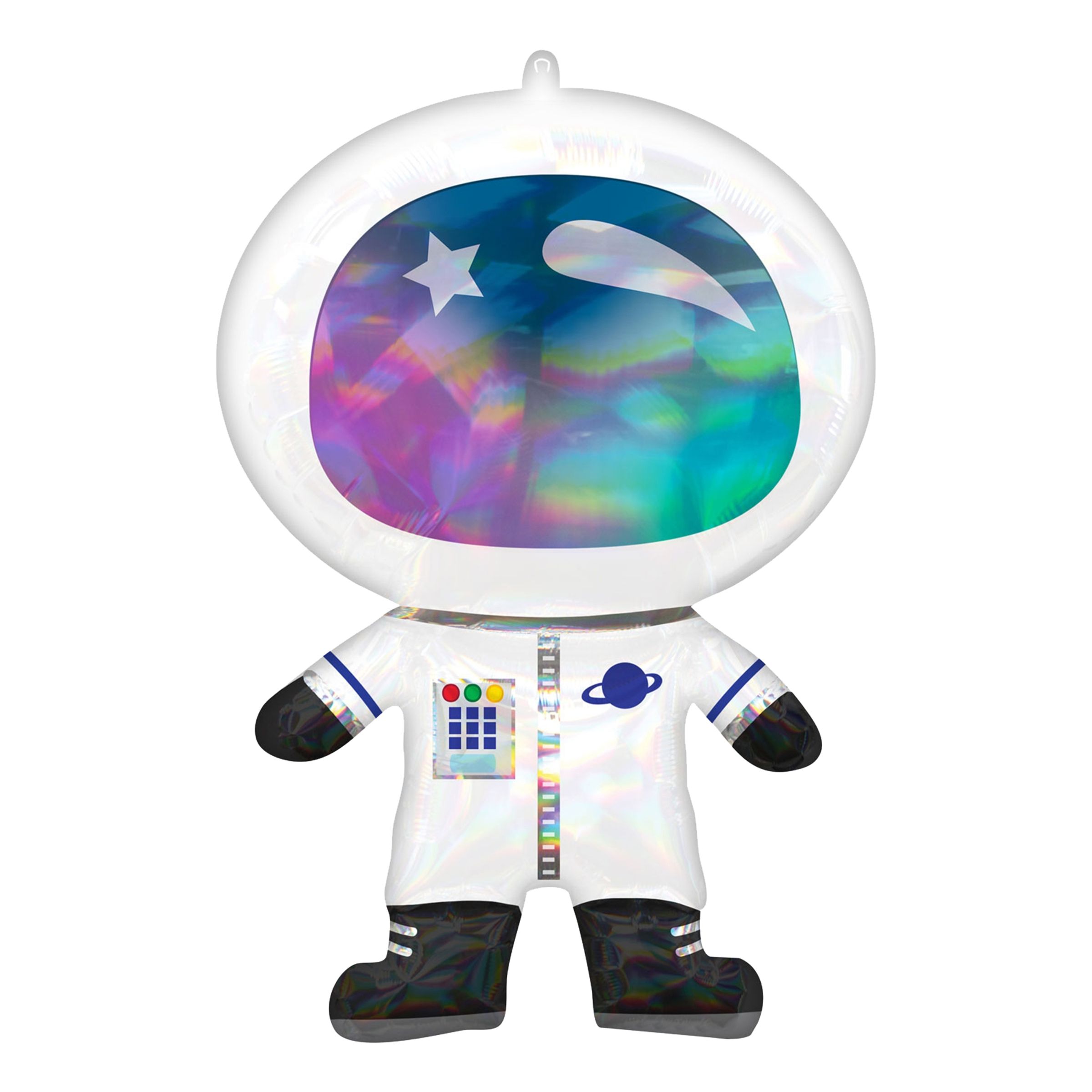 Läs mer om Folieballong Astronaut Holografisk Shape