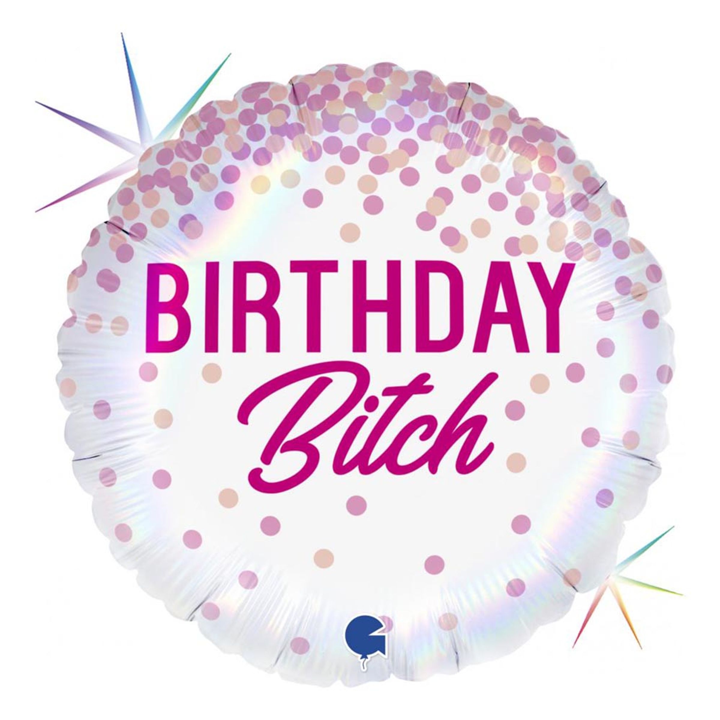 Läs mer om Folieballong Birthday Bitch