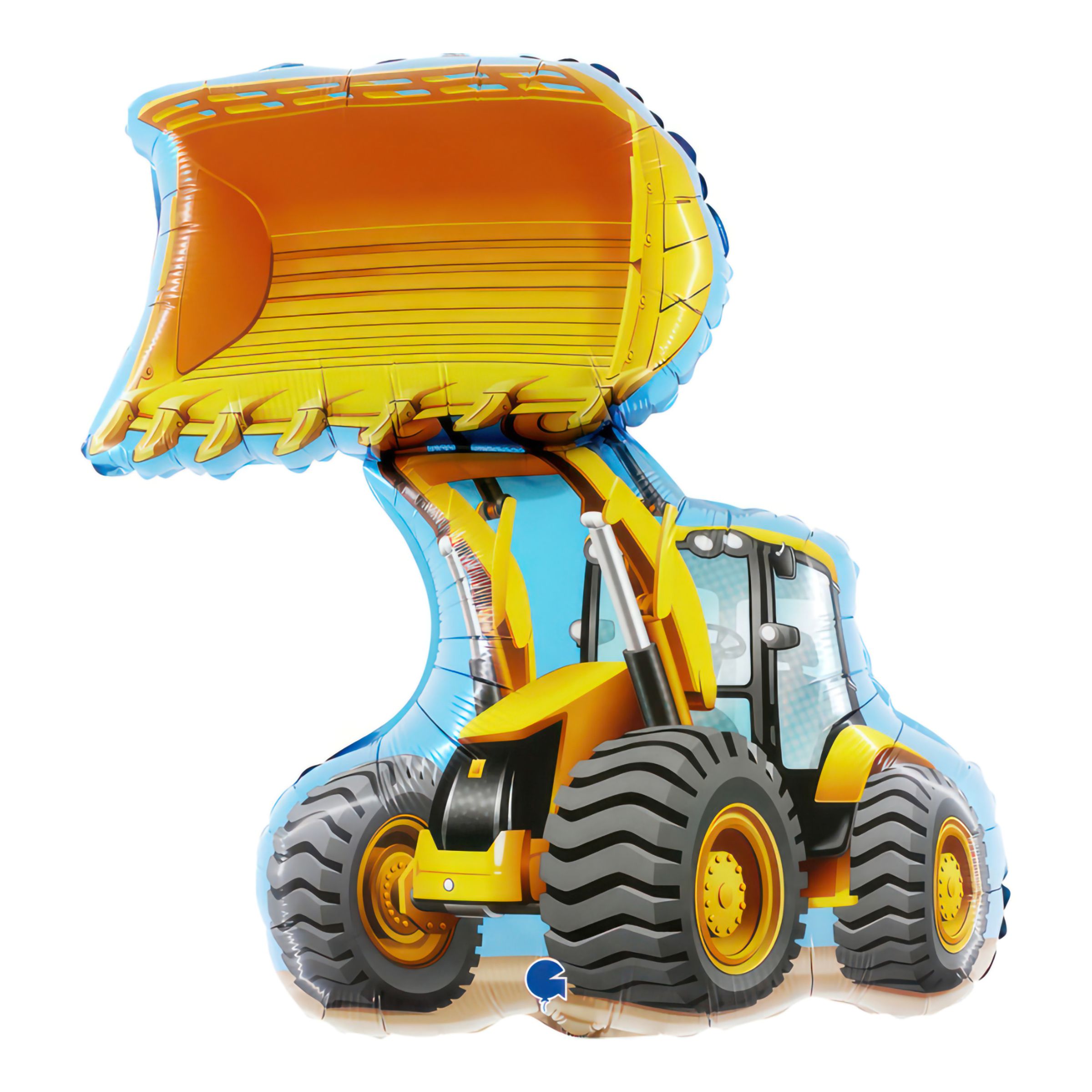 Folieballong Bulldozer | Hem - Festartiklar - Ballonger - Folieballonger | Pryloteket