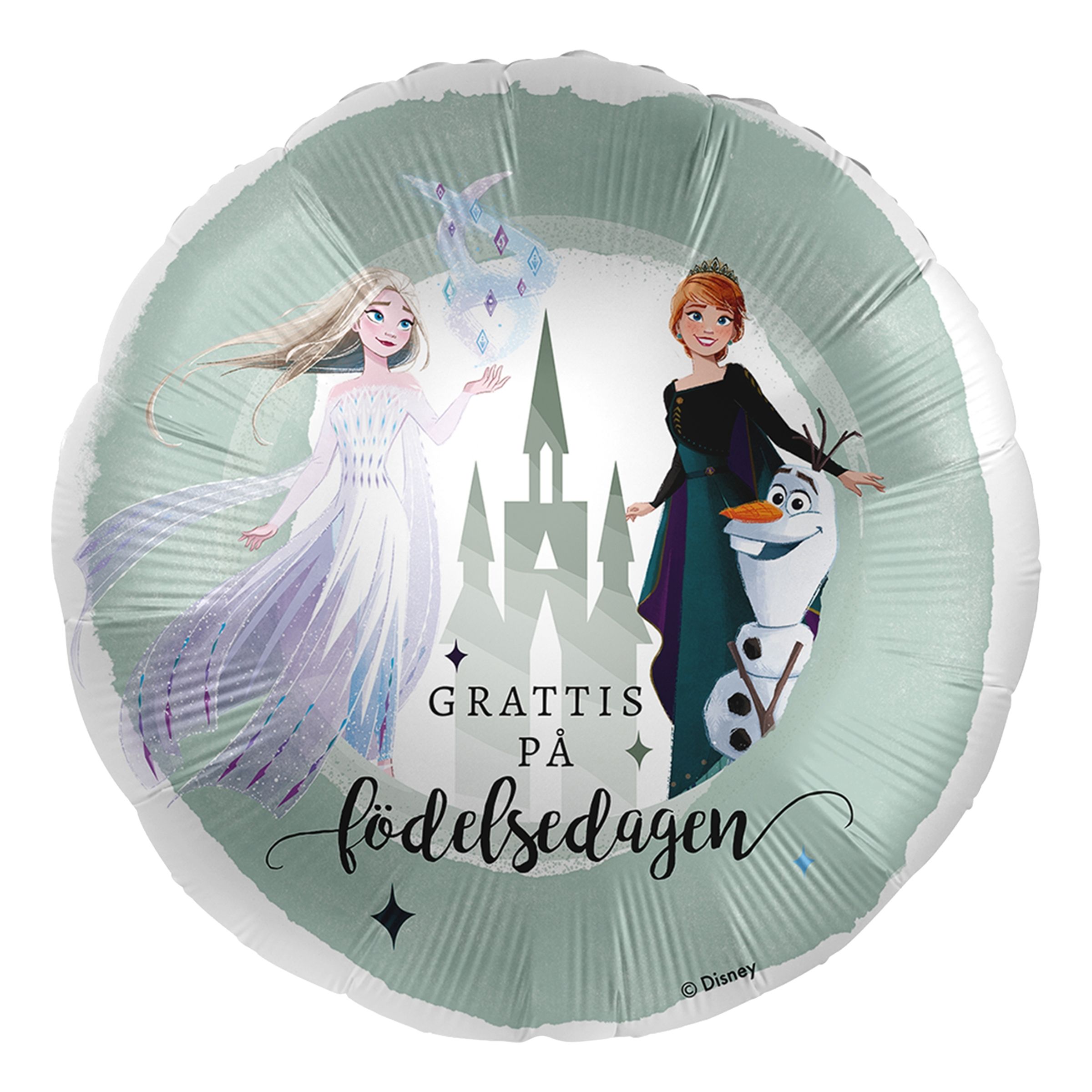 Läs mer om Folieballong Disney Anna & Elsa Födelsedag