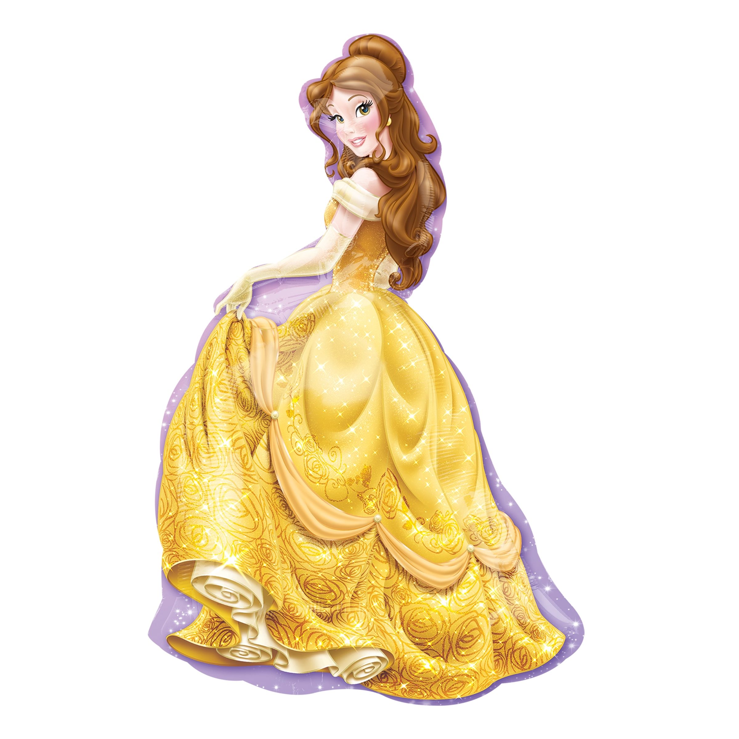 Läs mer om Folieballong Disney Belle Shape