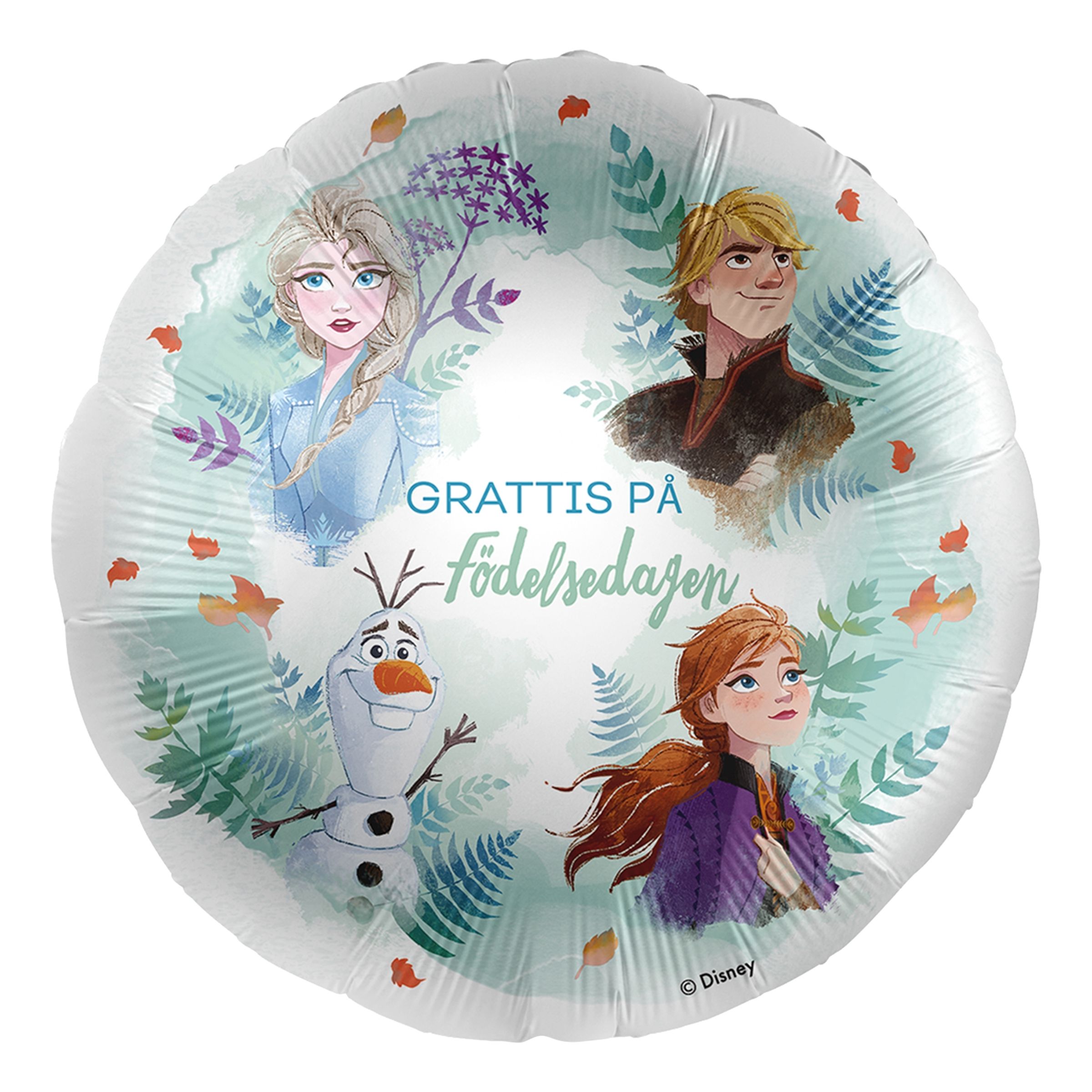 Läs mer om Folieballong Disney Frozen Födelsedag Party