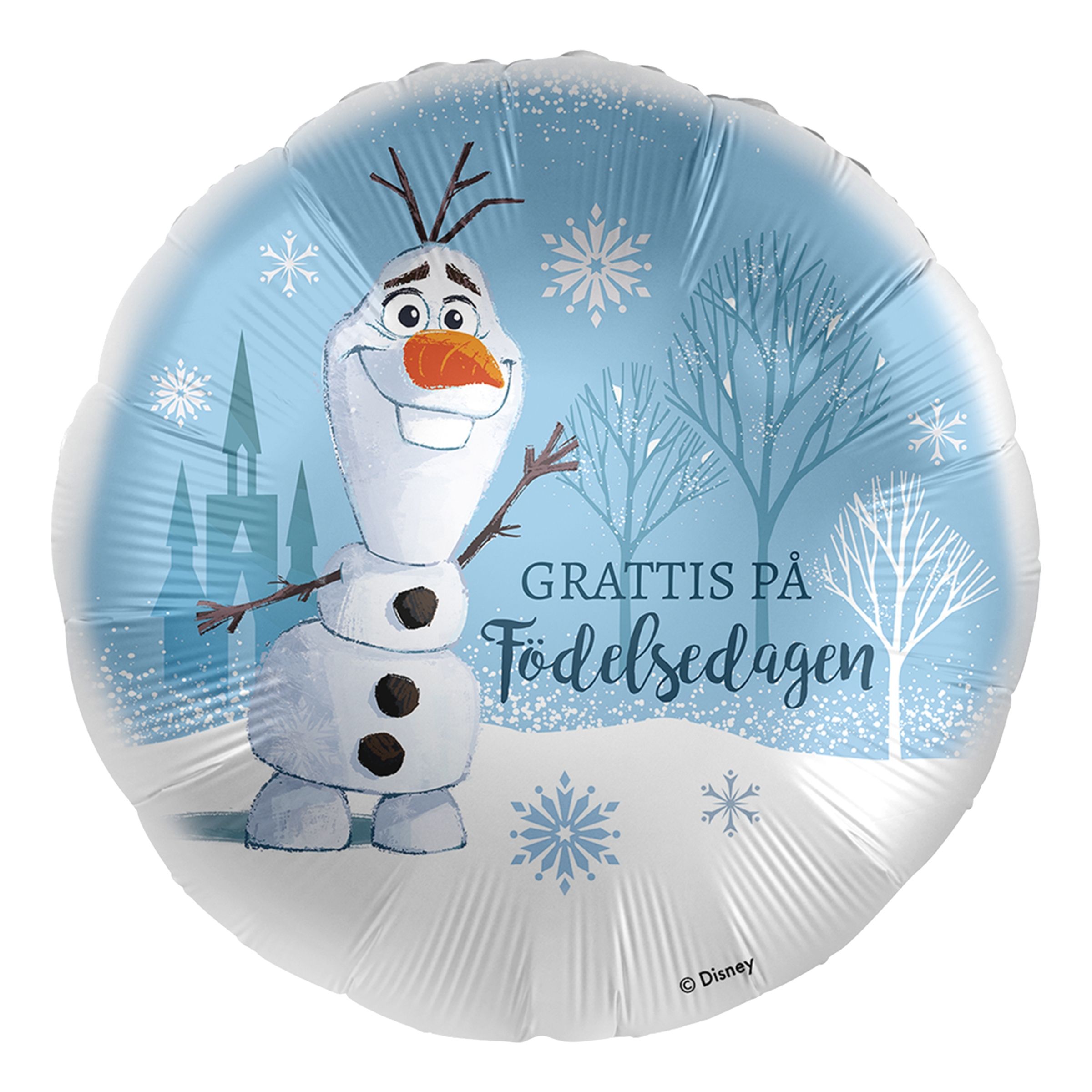 Läs mer om Folieballong Disney Happy Födelsedag Olaf