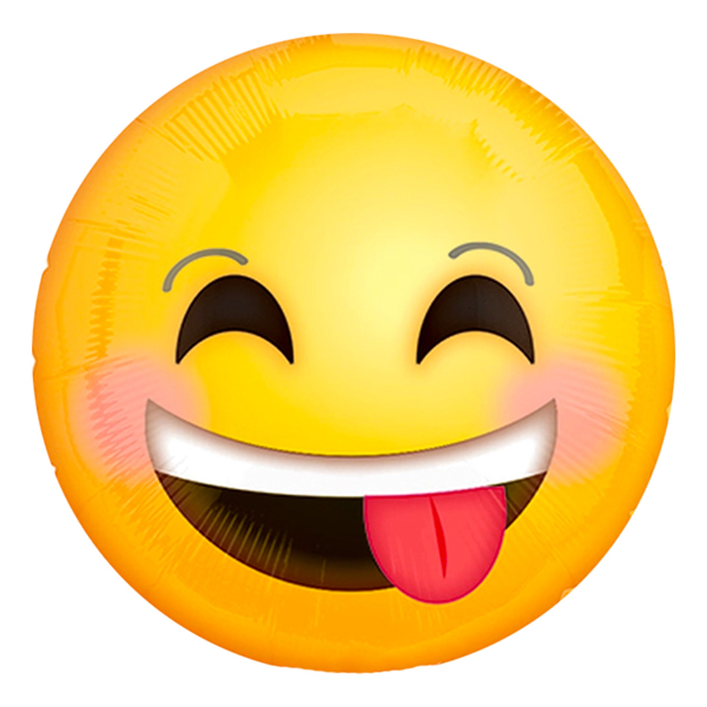 Läs mer om Folieballong Emoji Smile Boy Face