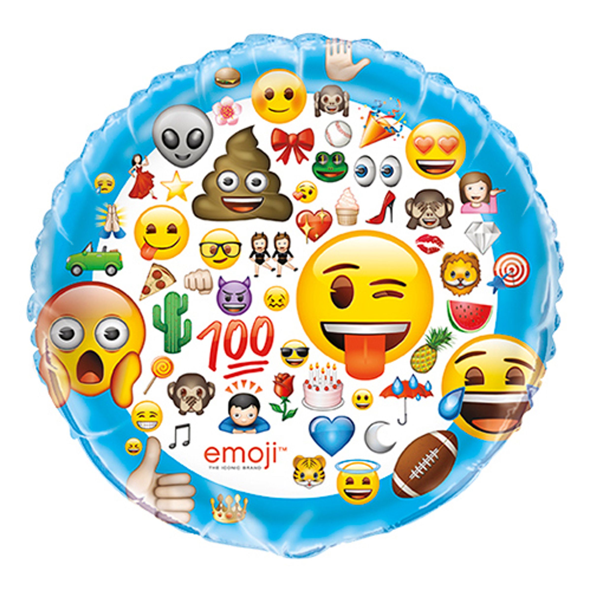 Folieballong Stor Emojis
