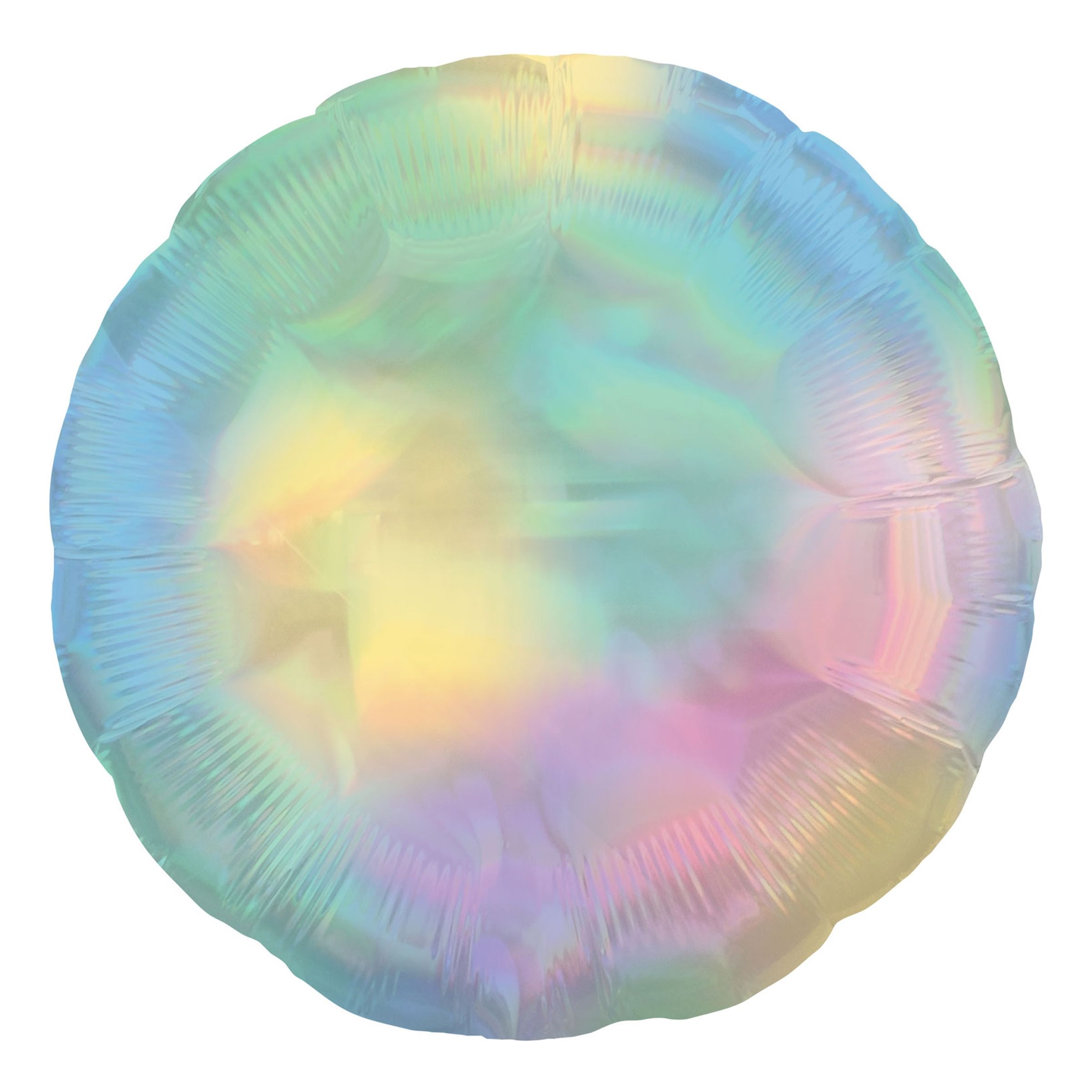 Läs mer om Folieballong Färgskimrande Pastell Holografisk