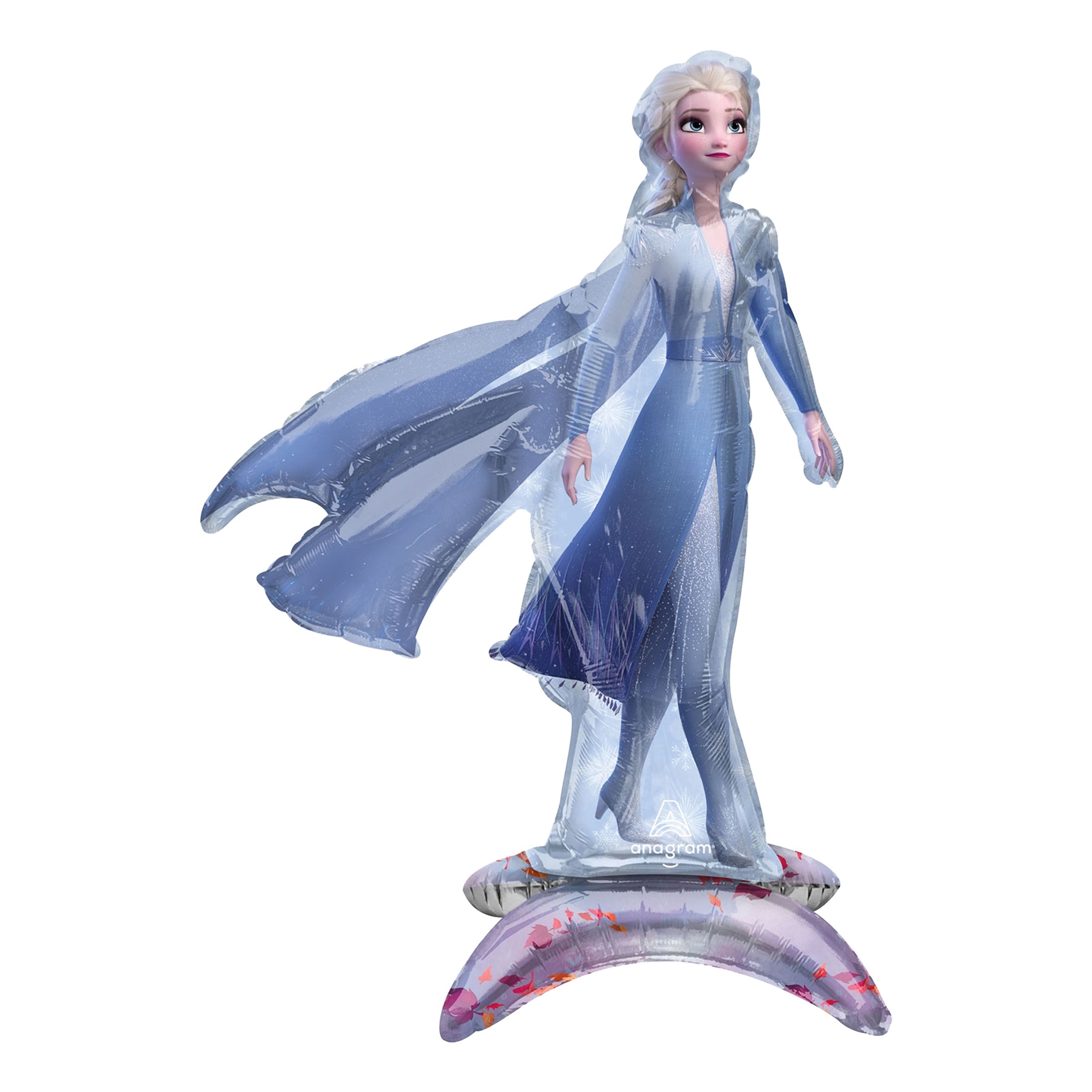 Folieballong Frost/Frozen 2 Elsa på Ställning
