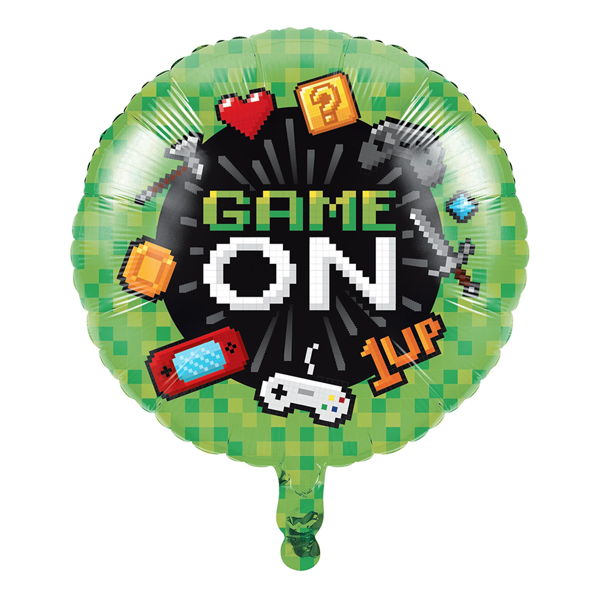 Folieballong Gaming Party Metallic - 1-pack