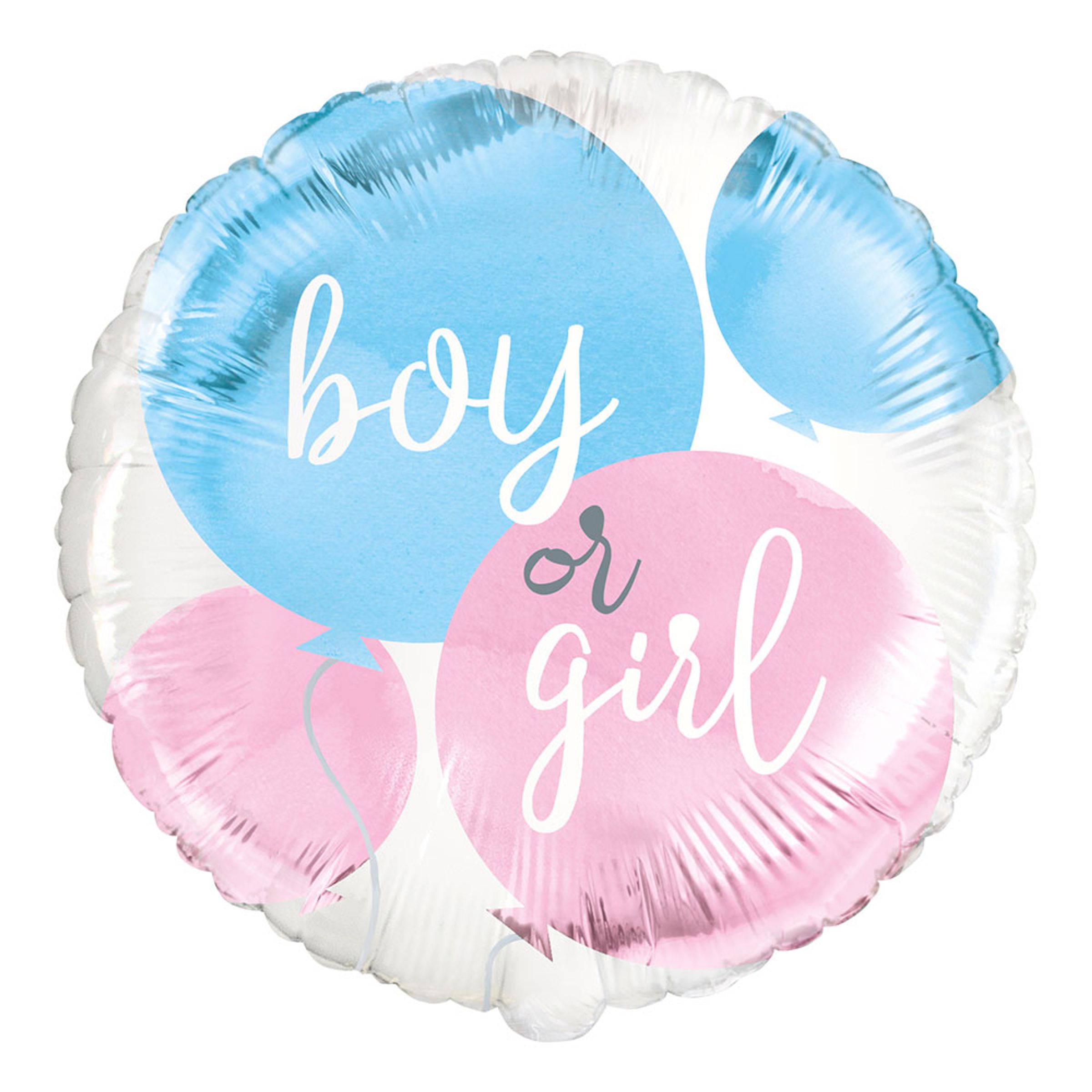 Läs mer om Folieballong Girl or Boy