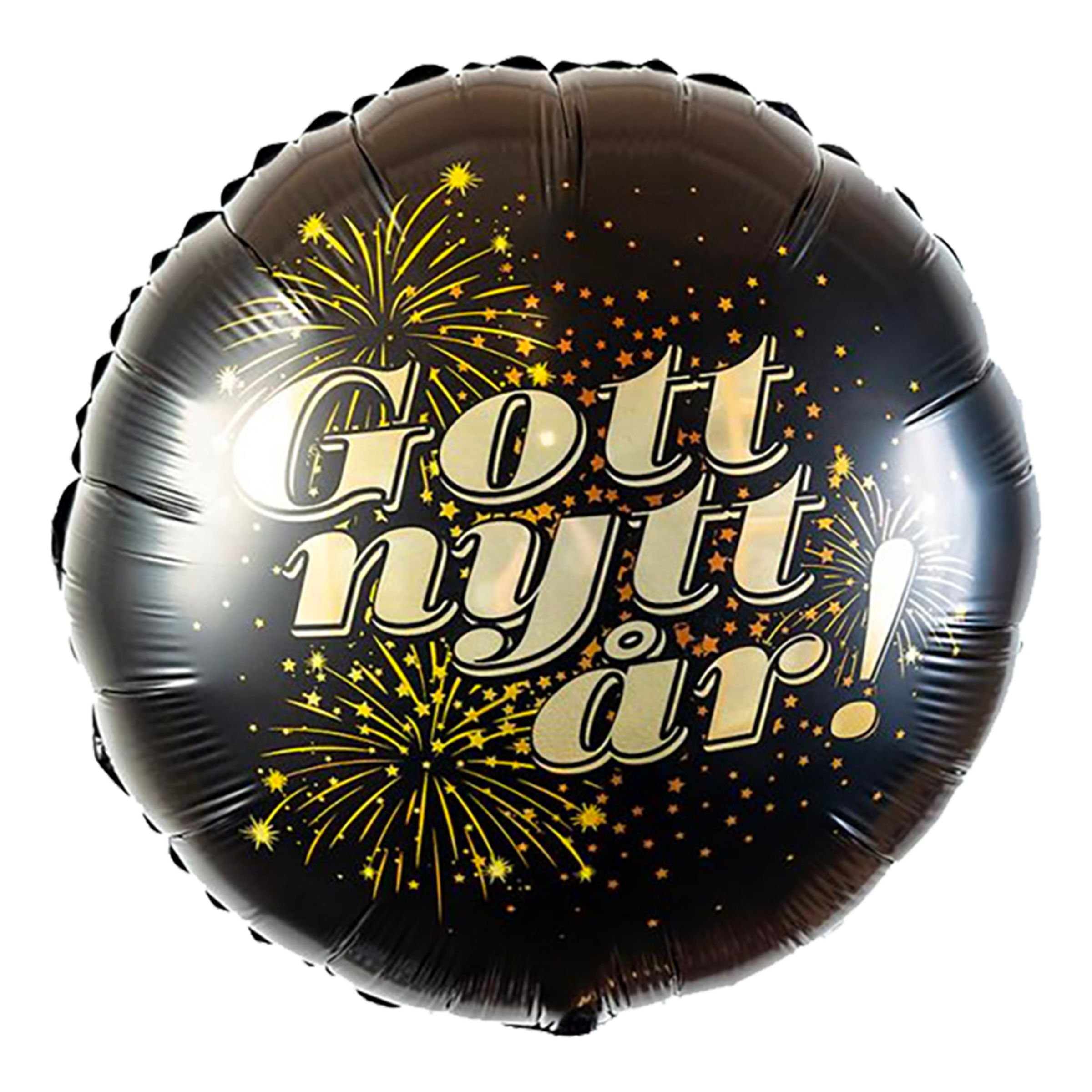 Folieballong Gott Nytt År - 53 cm