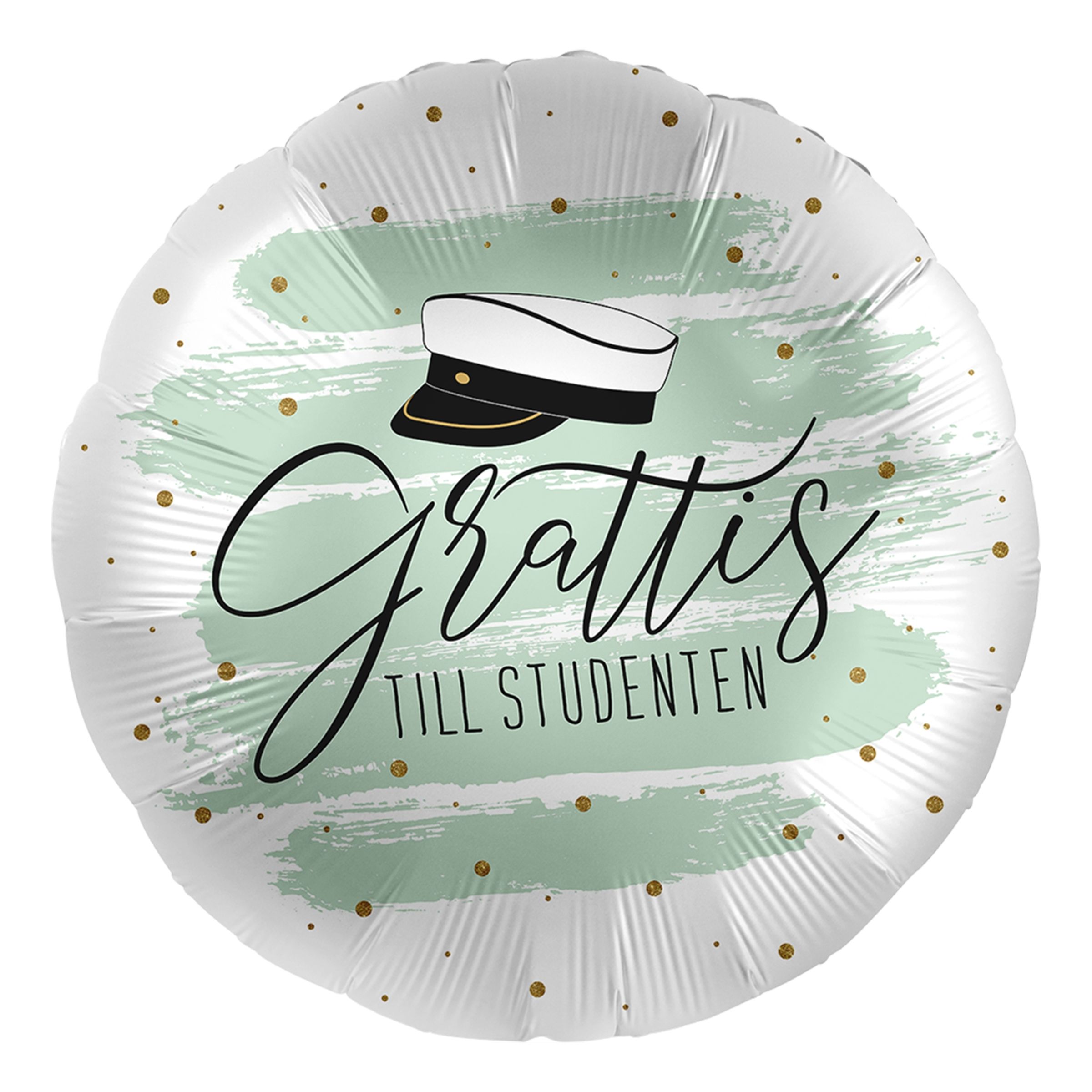 Läs mer om Folieballong Grattis till Studenten Grön