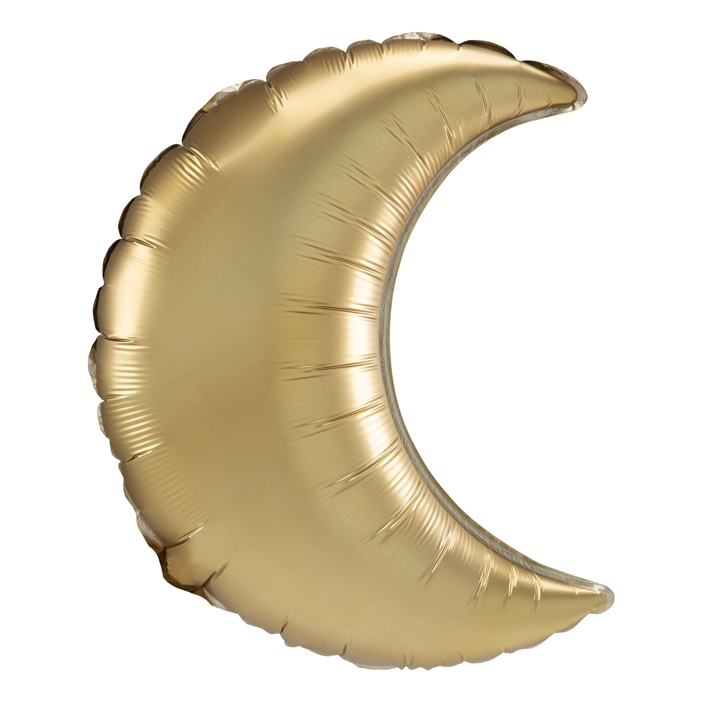 Folieballong Halvmåne Guld Satin | Hem//Festartiklar//Ballonger//Folieballonger | PartyOutlet