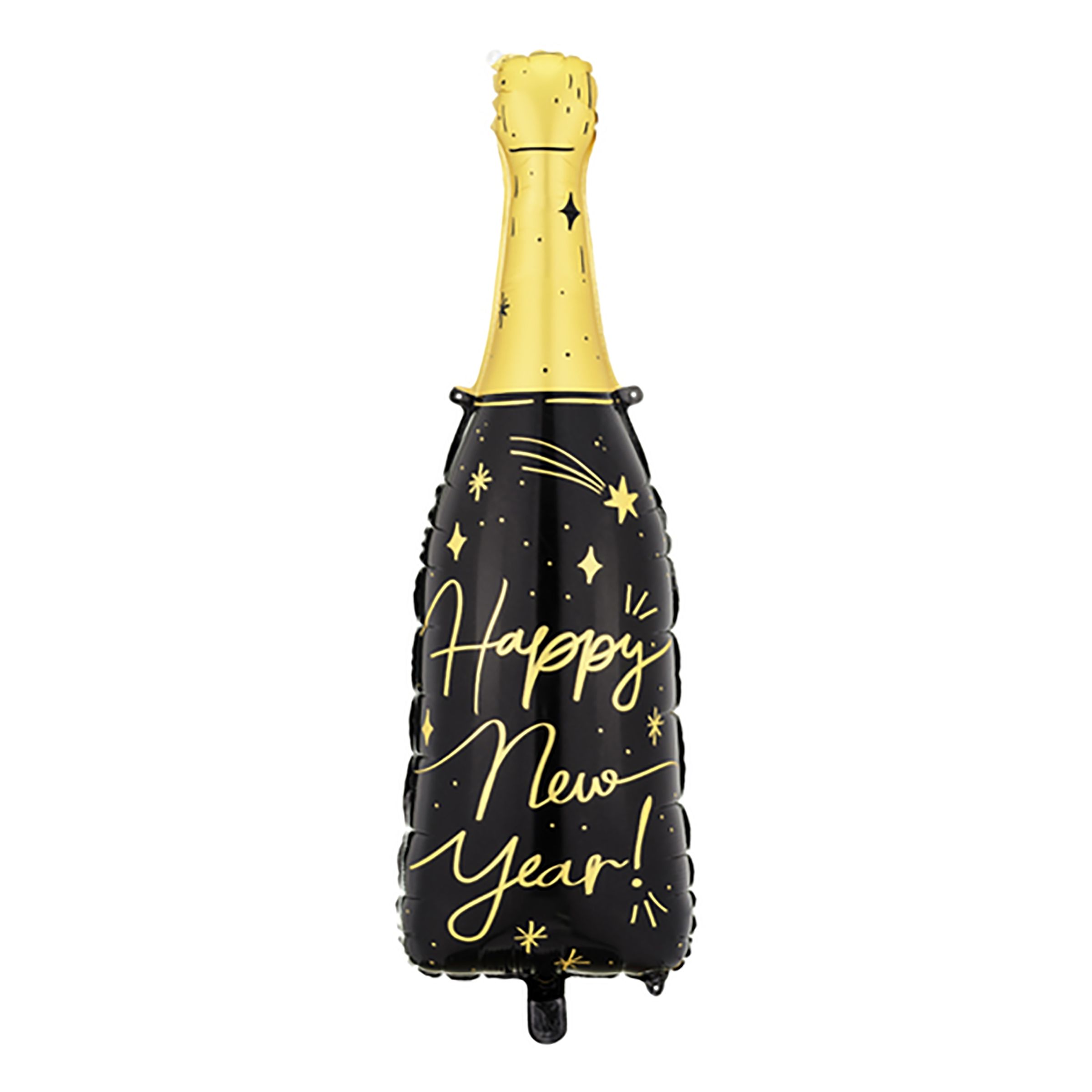 Läs mer om Folieballong Happy New Year Champagneflaska