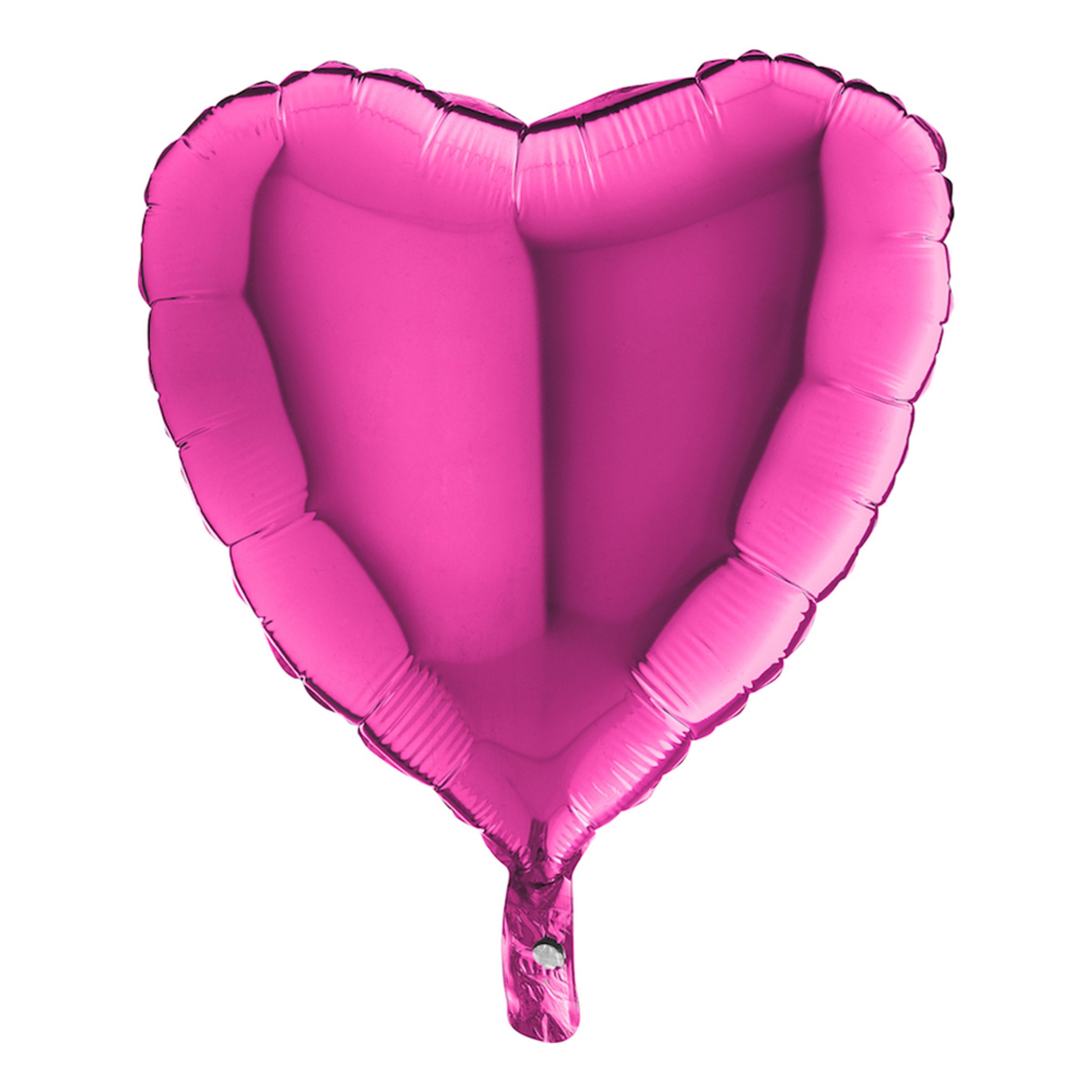 Folieballong Hjärta Magenta - 1-pack