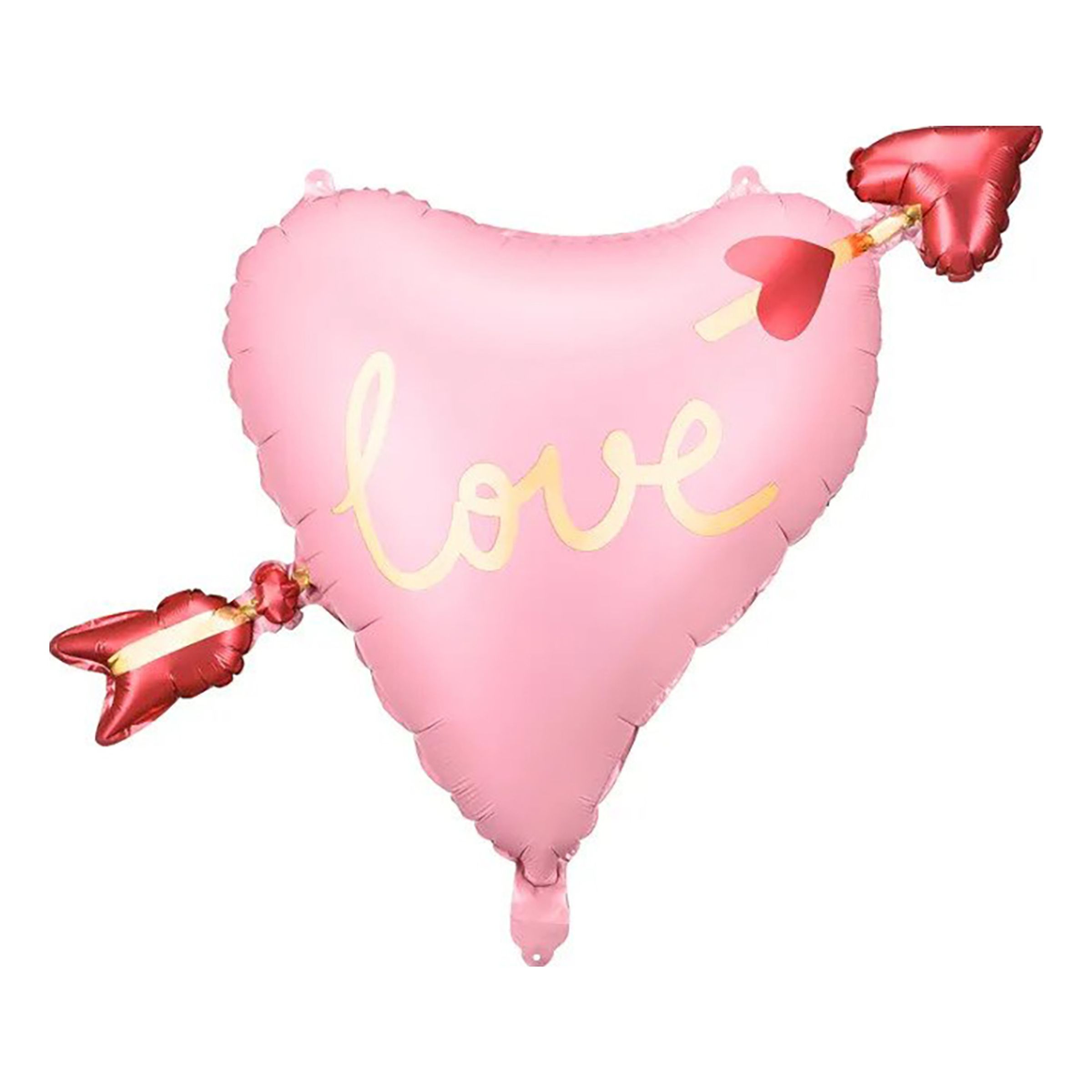 Läs mer om Folieballong Hjärta med Pil
