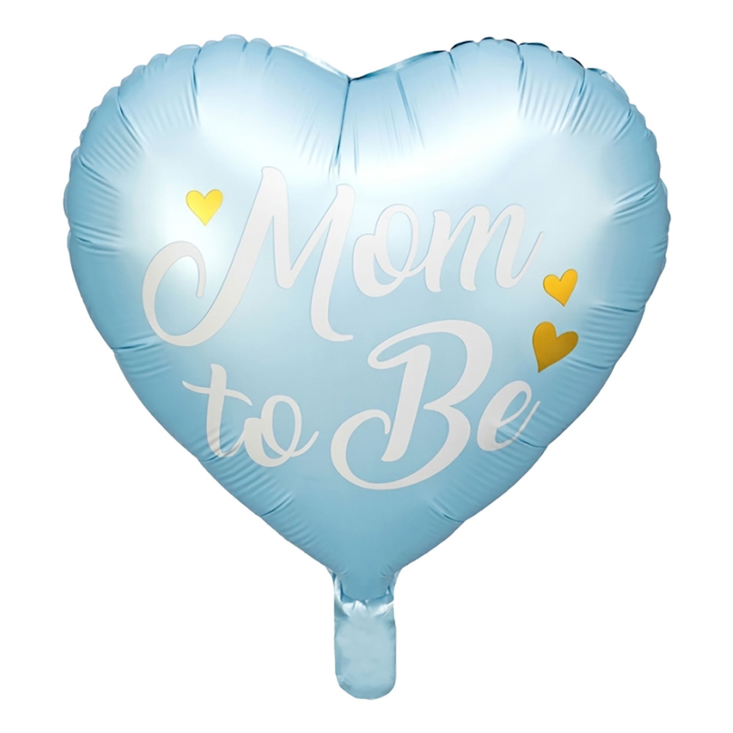 Folieballong Hjärta Mom to Be Blå | Hem - Festartiklar - Ballonger - Folieballonger | Pryloteket