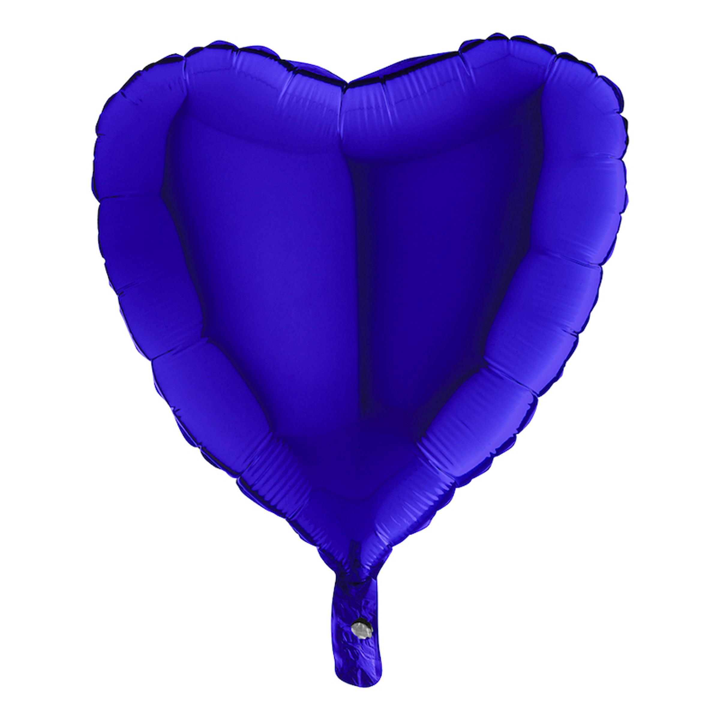 Folieballong Hjärta Mörkblå