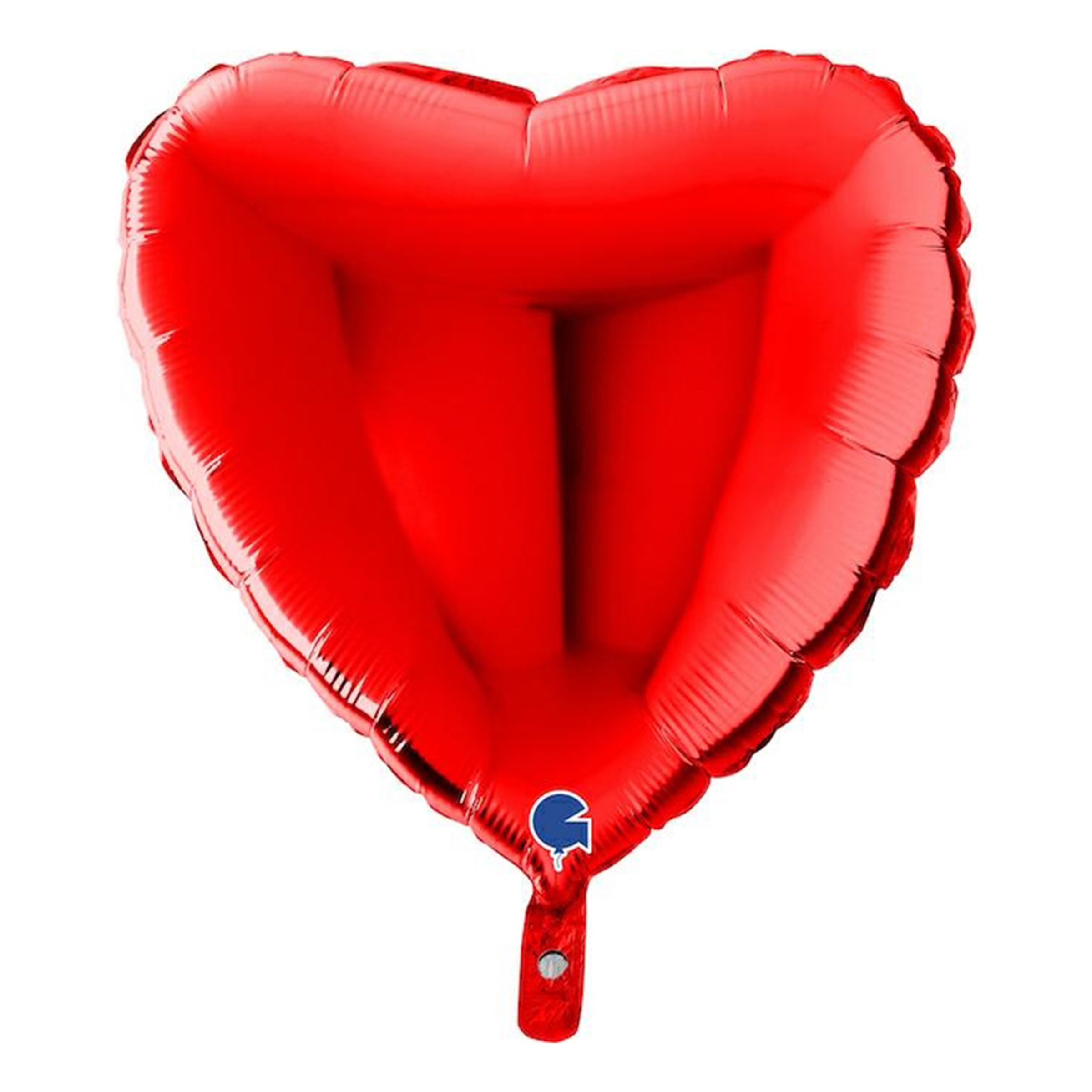 Läs mer om Folieballong Hjärta Röd