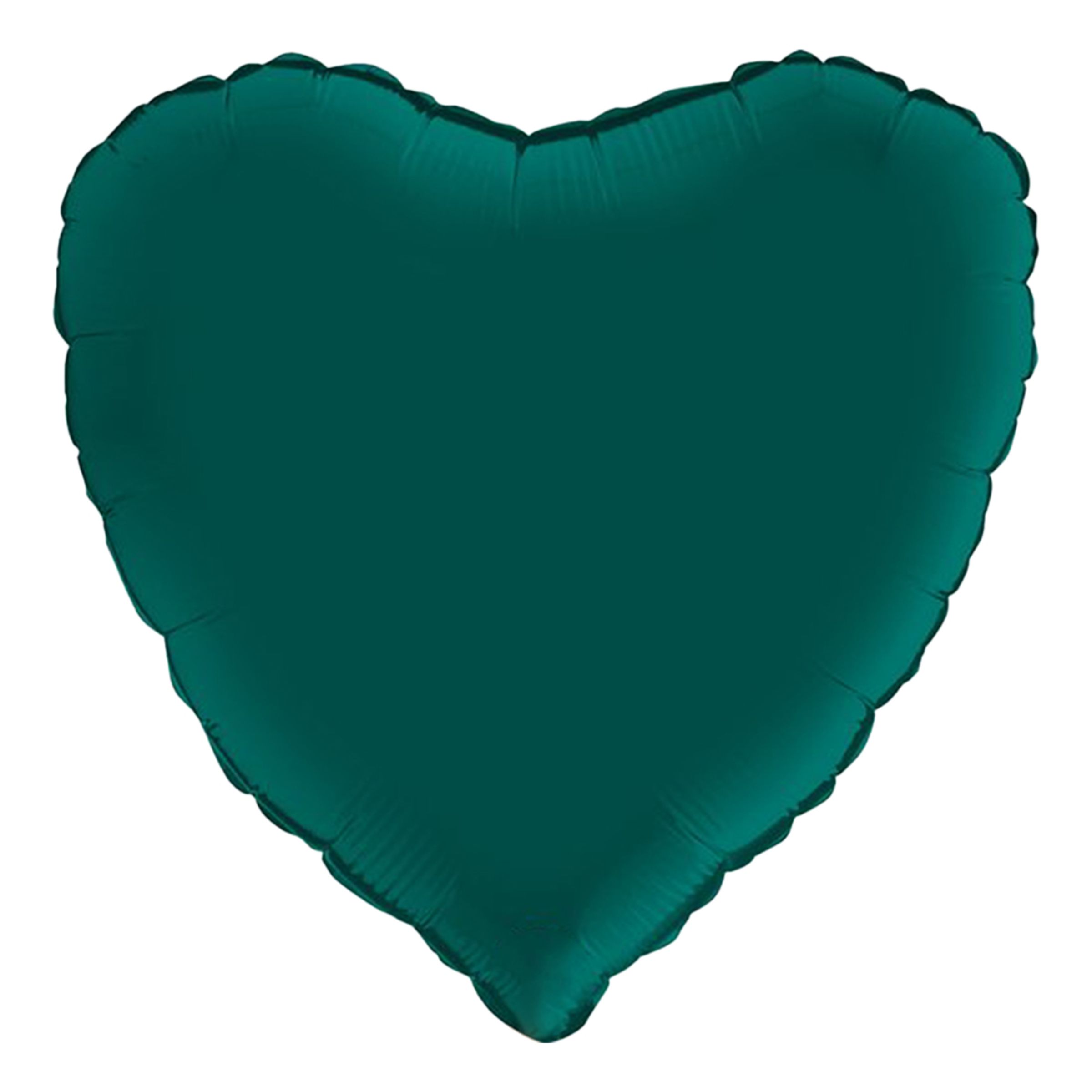 Läs mer om Folieballong Hjärta Satin Emerald Grön