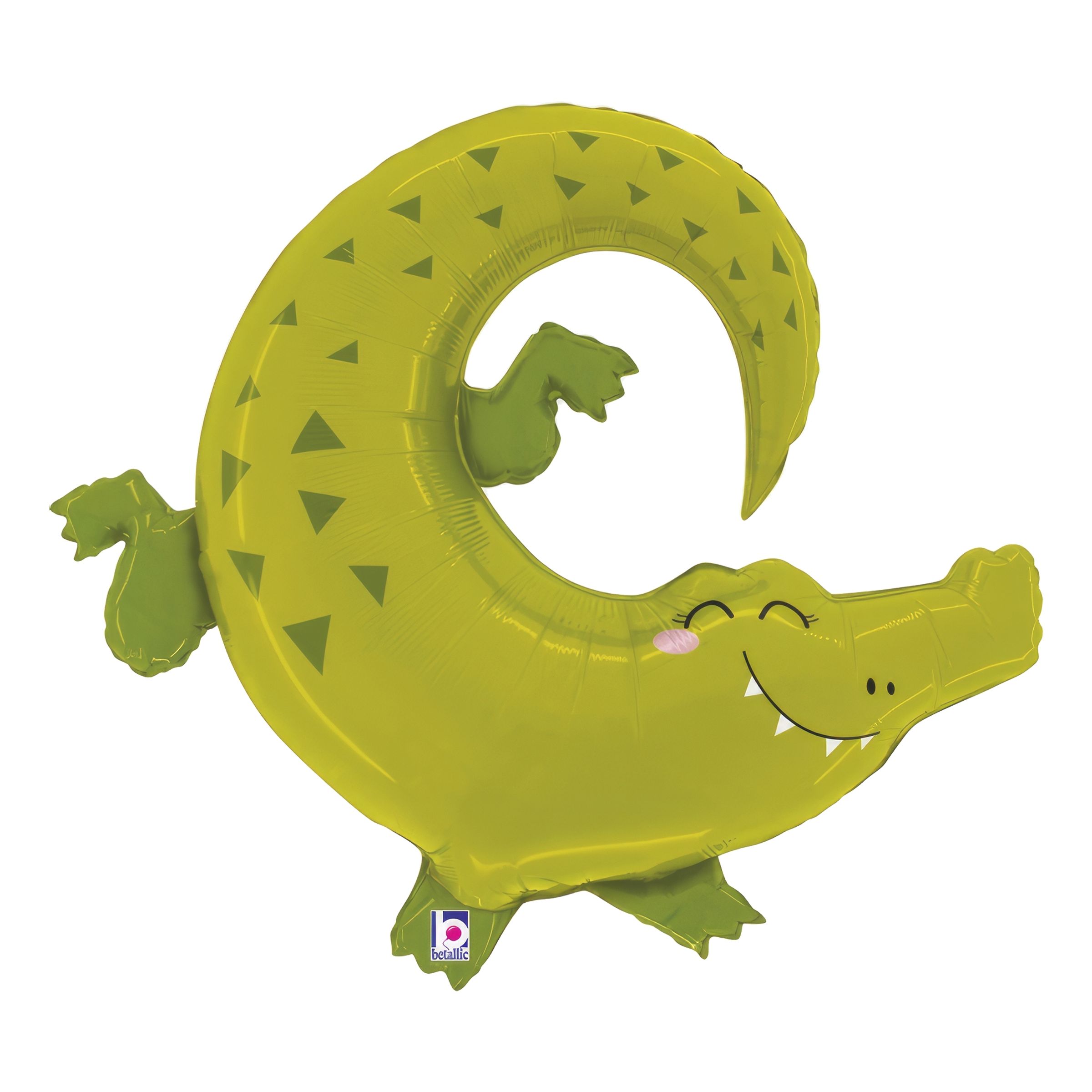 Läs mer om Folieballong Djungel Alligator