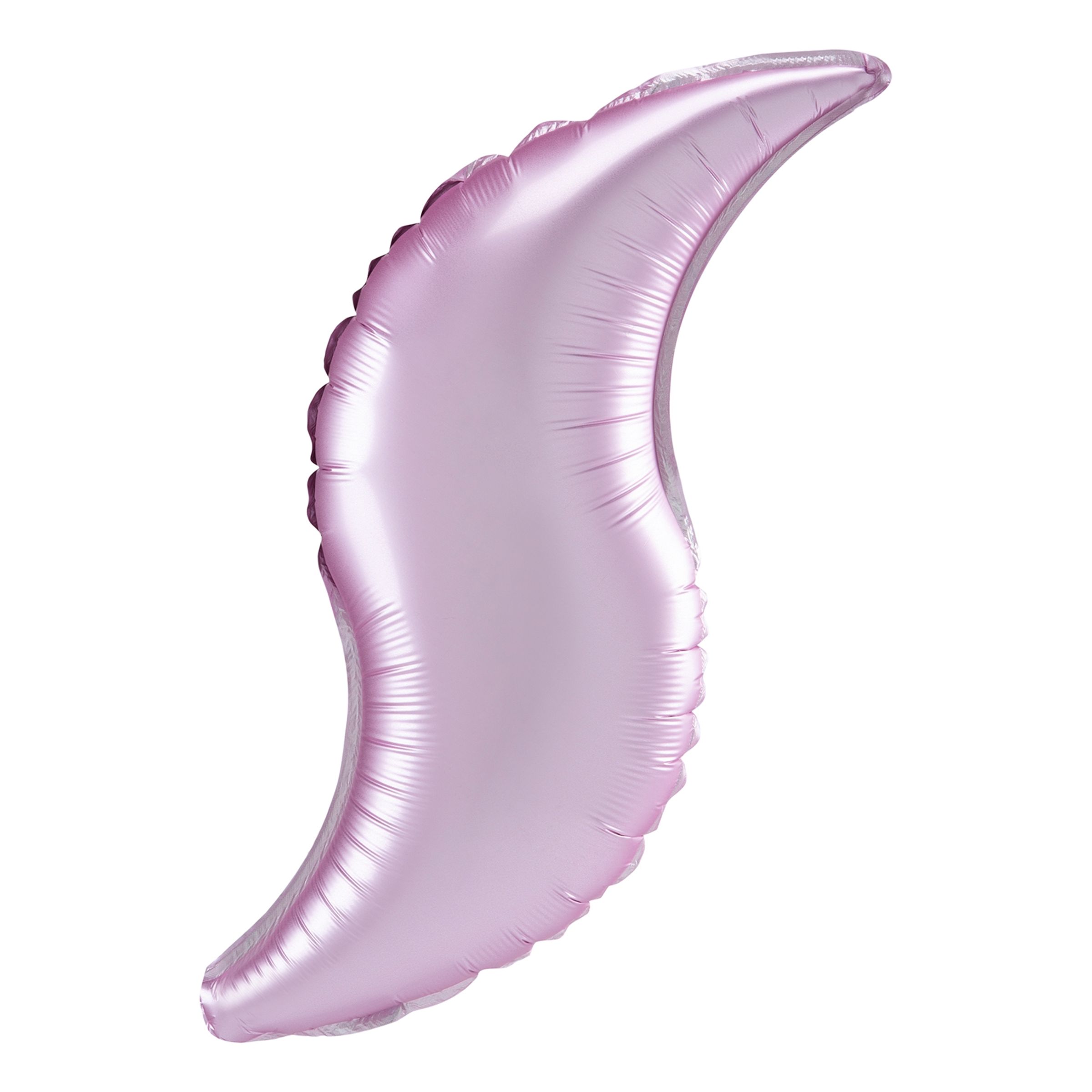 Folieballong Kurvad Satin Rosa Pastell - 91 cm