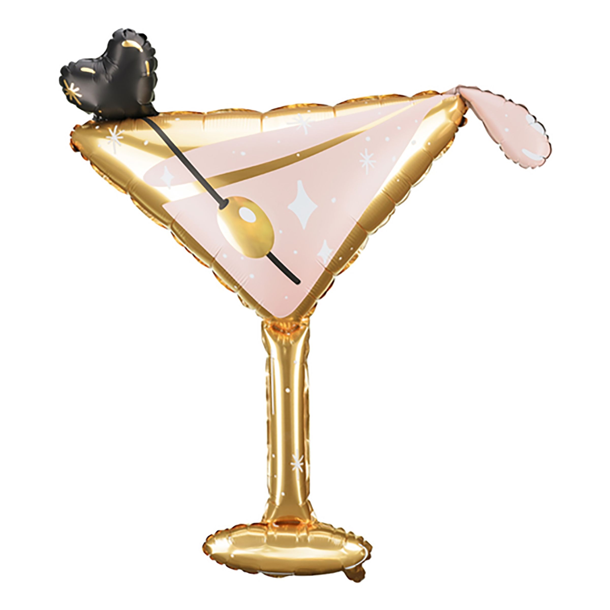 Läs mer om Stor Folieballong Martini Glas