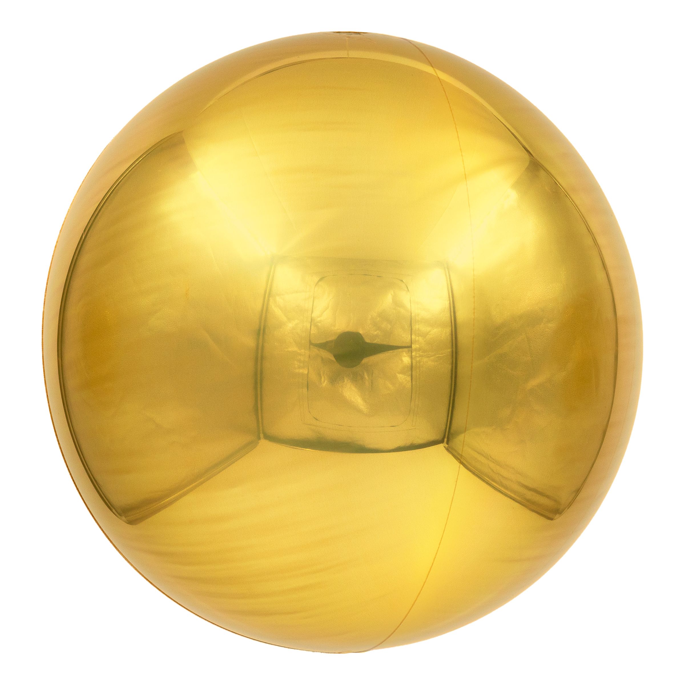 Folieballong Mellan Spegelboll Guld - 3-pack | Hem - Festartiklar - Ballonger - Folieballonger | Maskeradspecialisten