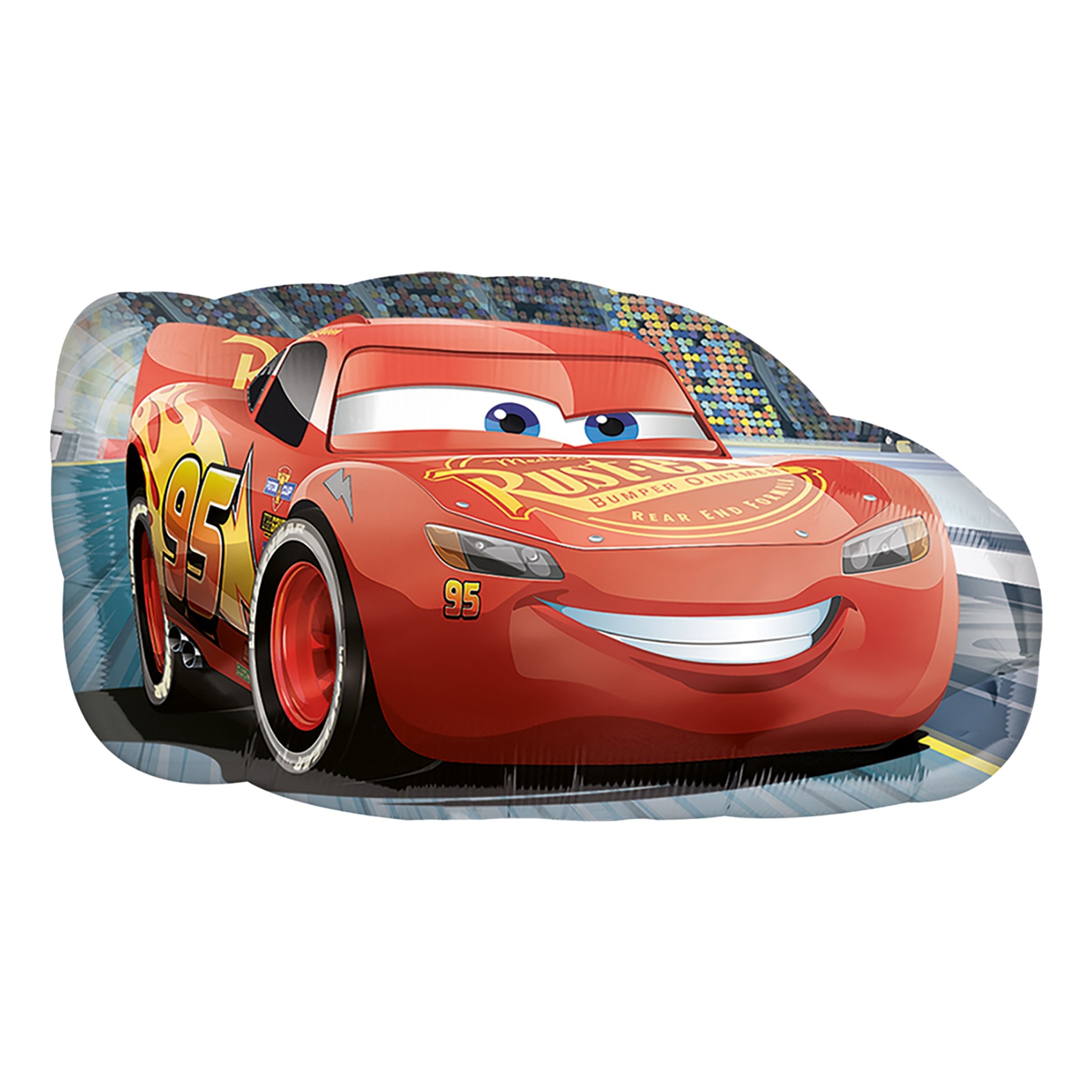 Folieballong Mini Bilar/Cars 3